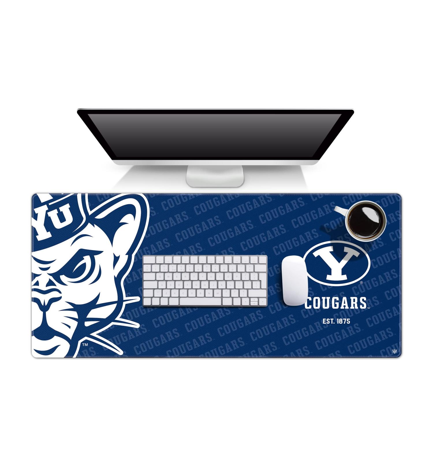 BYU Cougars NCAA Logo Series Desk Pad - Officially Licensed Merchandise - Buy Online on GoSupps.com
