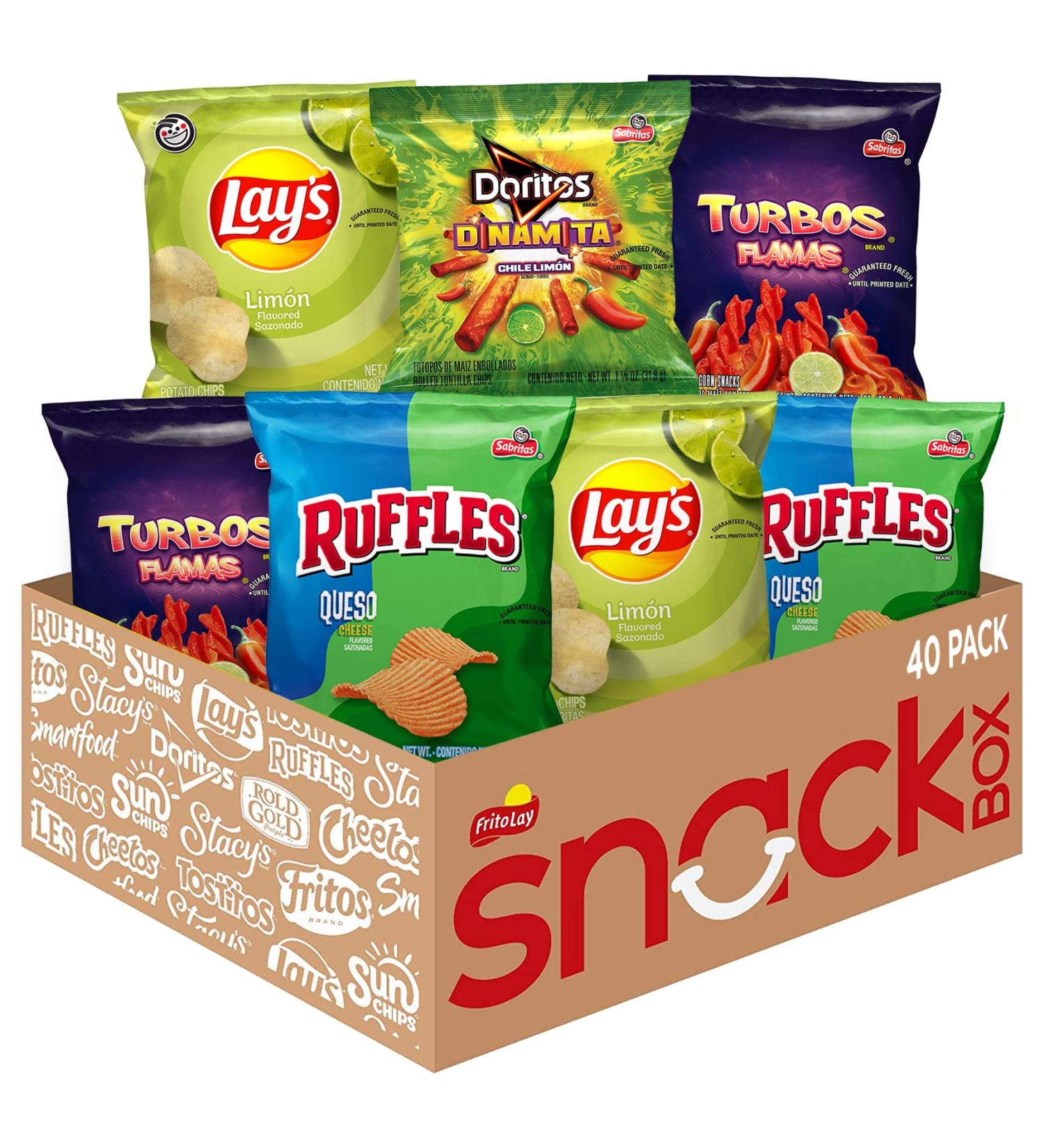 Frito-Lay Sabritas Variety Pack (40 Pack) - Sabritas Mix 40 Count | 1 Pack - Buy Online on GoSupps.com
