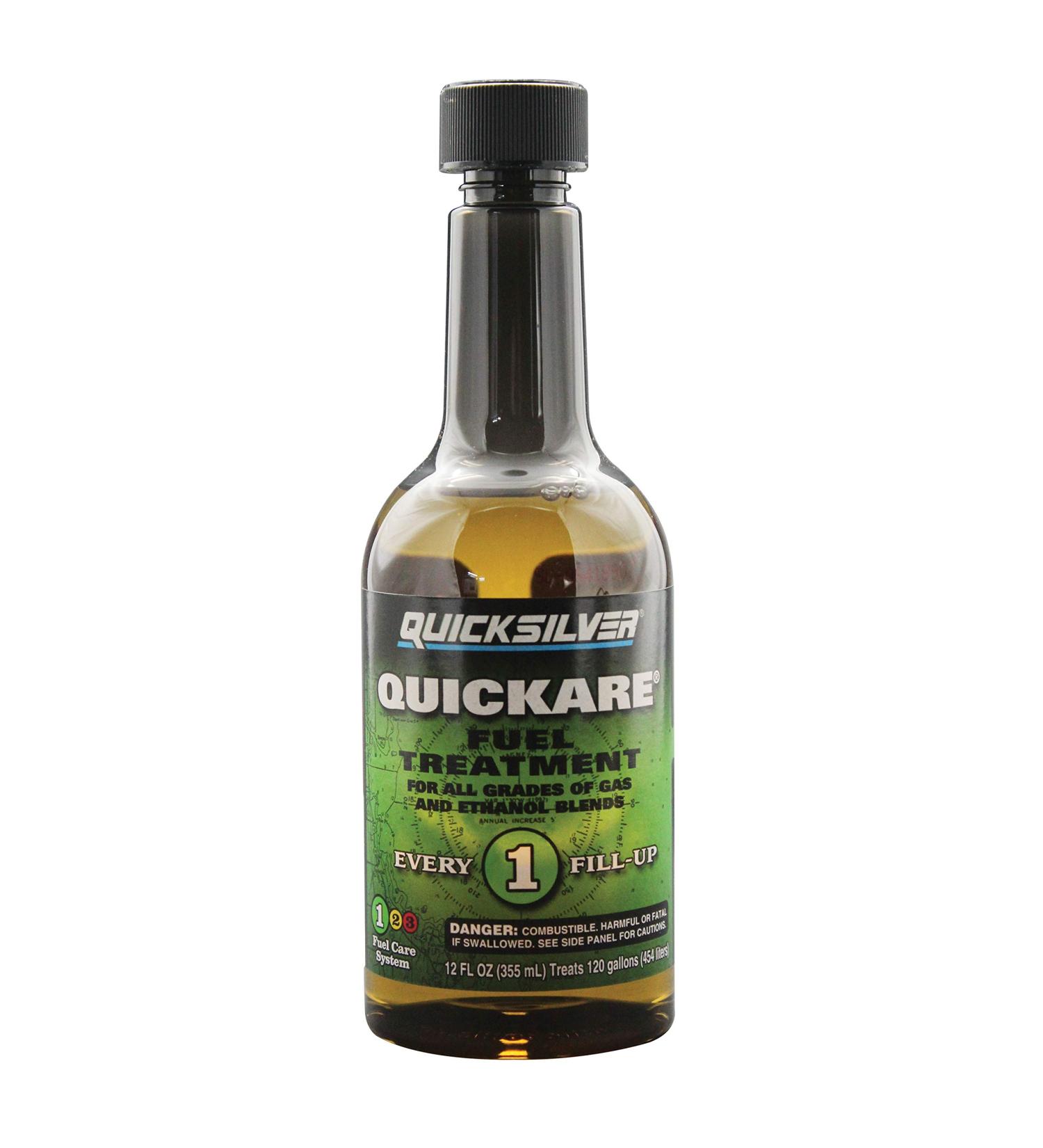 Mercury Marine/Mercruiser Quickare Fuel Treatment, 12 Ounces 92-8M0047930