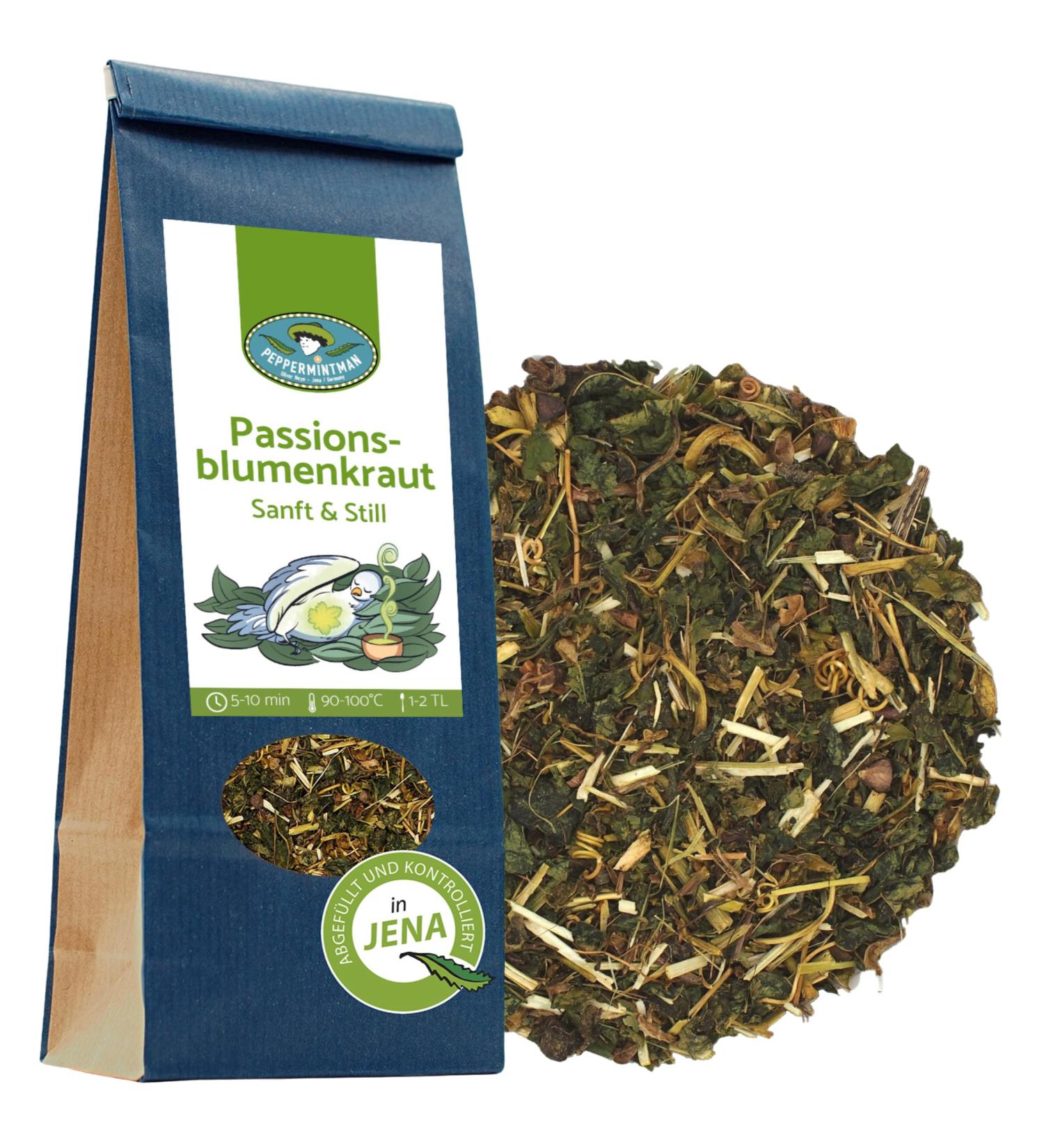  PEPPERMINTMAN PepperminTMAN 60g - Good Night - Evening Tea - Passiflora Tea - Buy Online on GoSupps.com