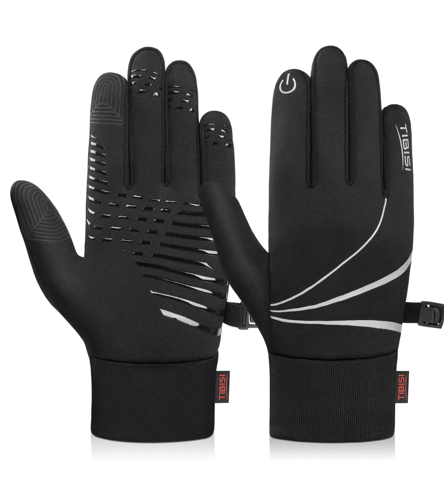 Ruixue Children s Winter Gloves | Warm Anti-Slip Windproof Fleece Gloves for Outdoor Sports (Ages 8-10) - Black - Buy Online on GoSupps.com