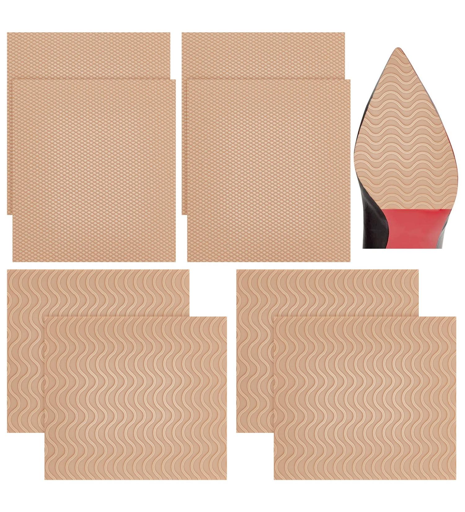 GORGECRAFT 4 Pairs Self-Adhesive Silicone Non-Slip Shoe Sole Protectors - Burlywood - Buy Online on GoSupps.com