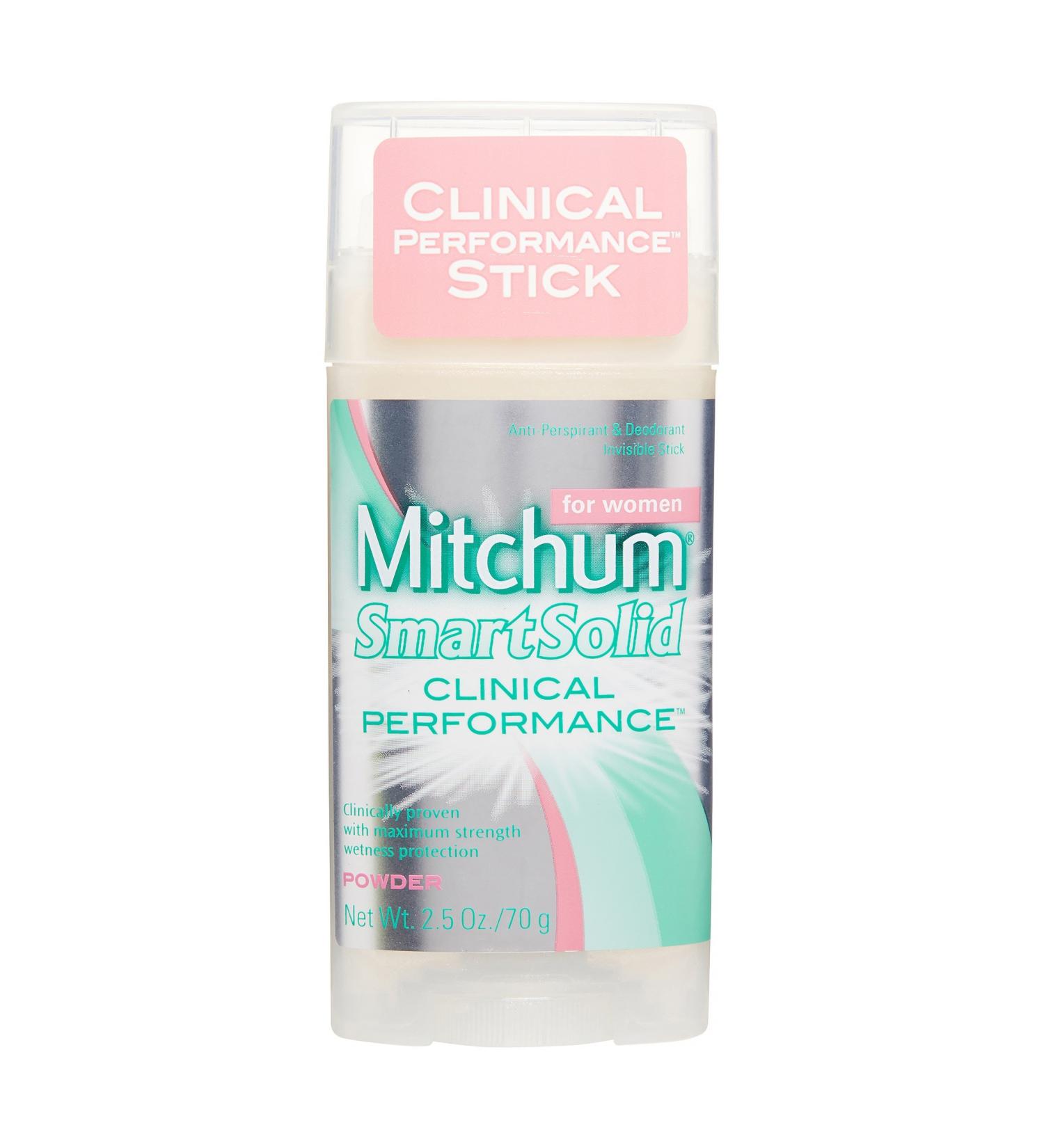 Mitchum for Women Smart Solid Anti-Perspirant & Deodorant Powder 2.5-Ounce