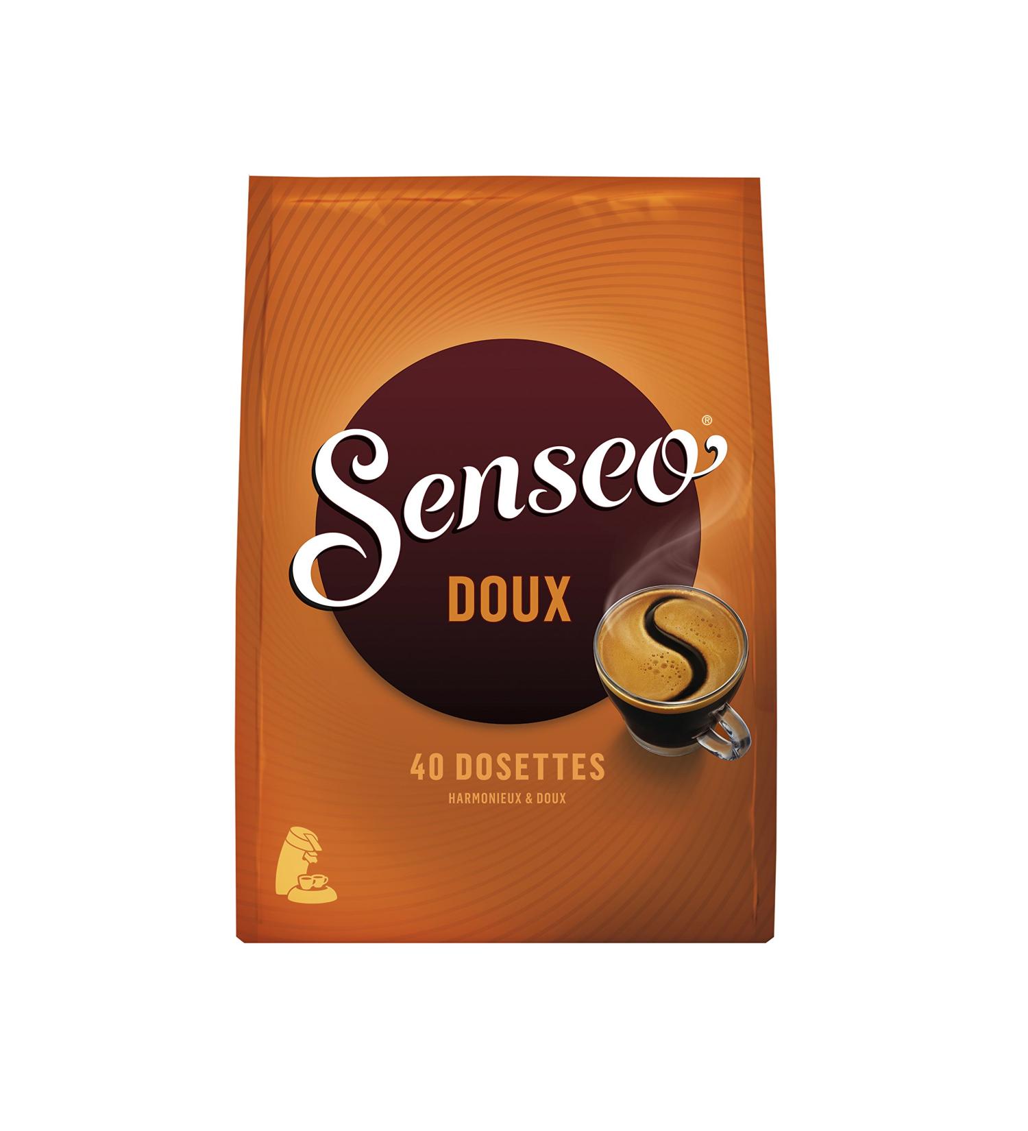 Senseo Caf Doux - 200 soft pods - pack of 5 x 40 pods - Buy Online on GoSupps.com