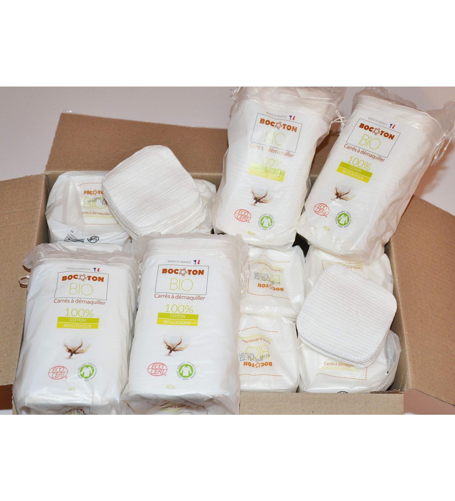 960 Eco-Friendly Organic Cotton Pads - 100% Soft Ecocert Certified | Perfect for Cosmetics & Skin Care - Buy Online on GoSupps.com