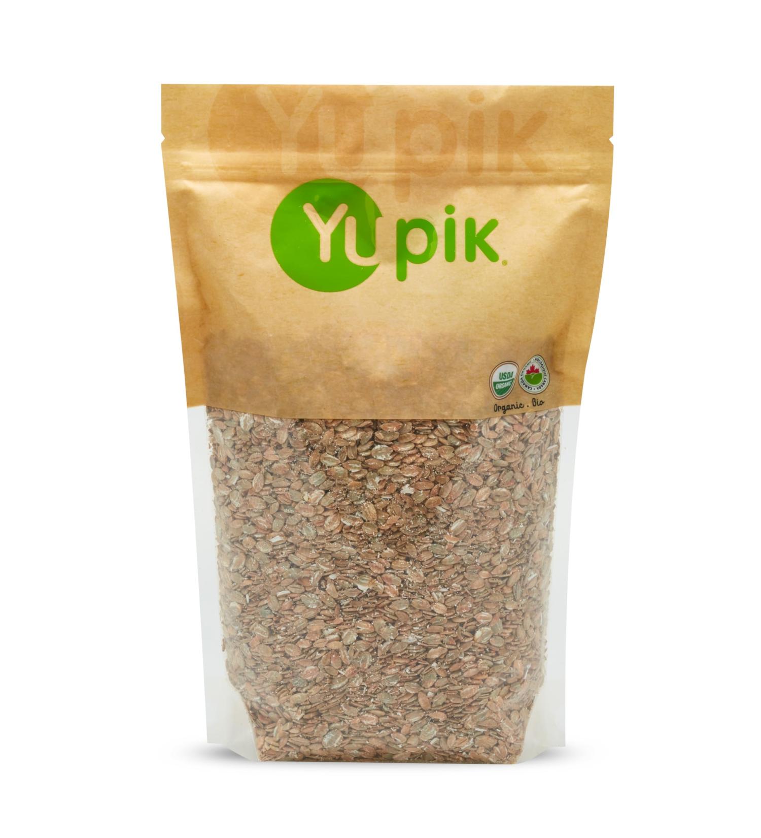 Yupik Organic Rye Flakes 1 kg Non-GMO Vegan Kosher Raw Made from Raw Whole Grains Steamed Rolled & Lightly Roasted Flakes Source of Fiber & Iron Ideal for Cooking & Baking 1 kg (Pack of 1) - Buy Online on GoSupps.com