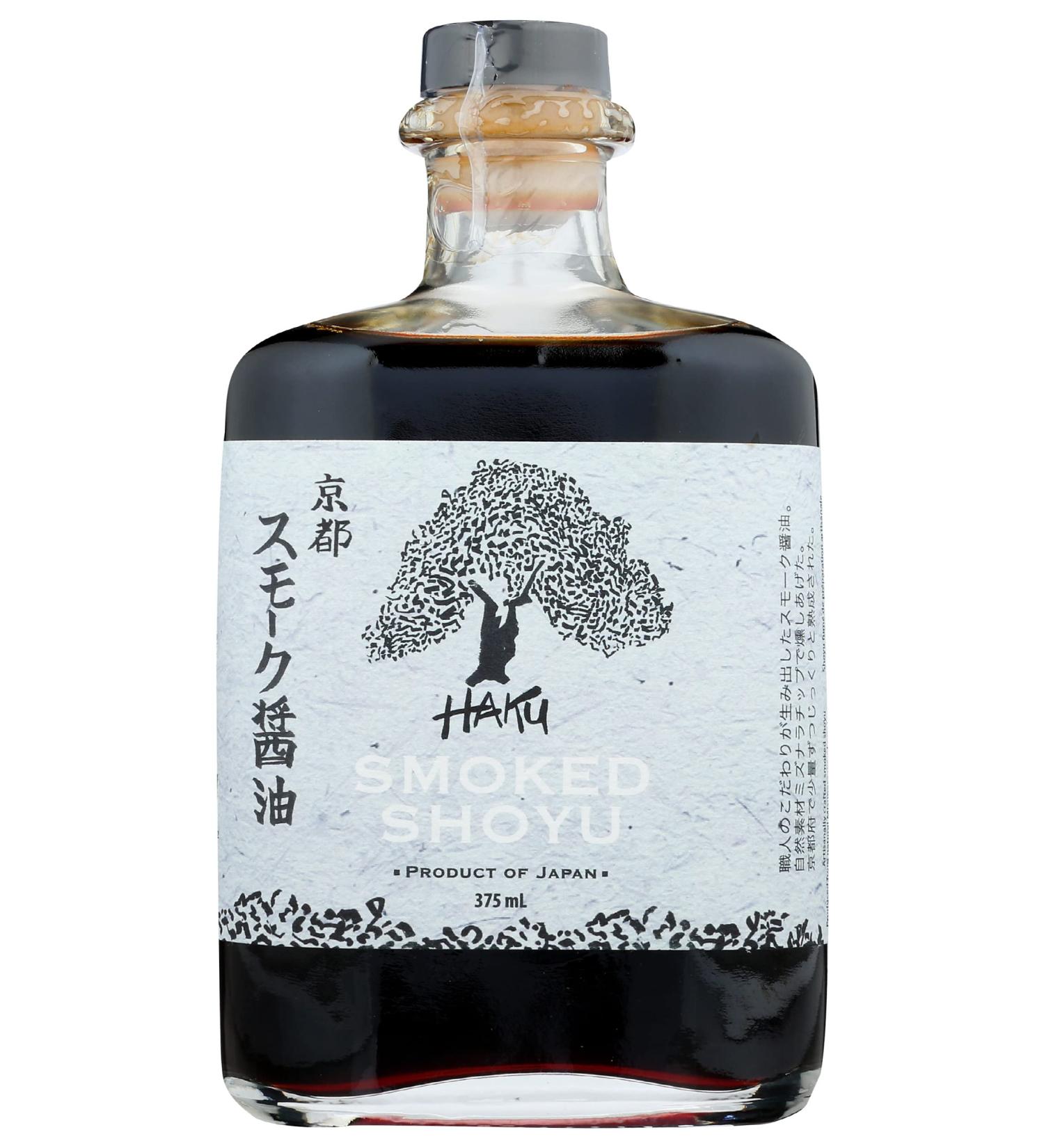 Haku Smoked Shoyu (375 ml) - Authentic Japanese Smoked Soy Sauce - Buy Online on GoSupps.com