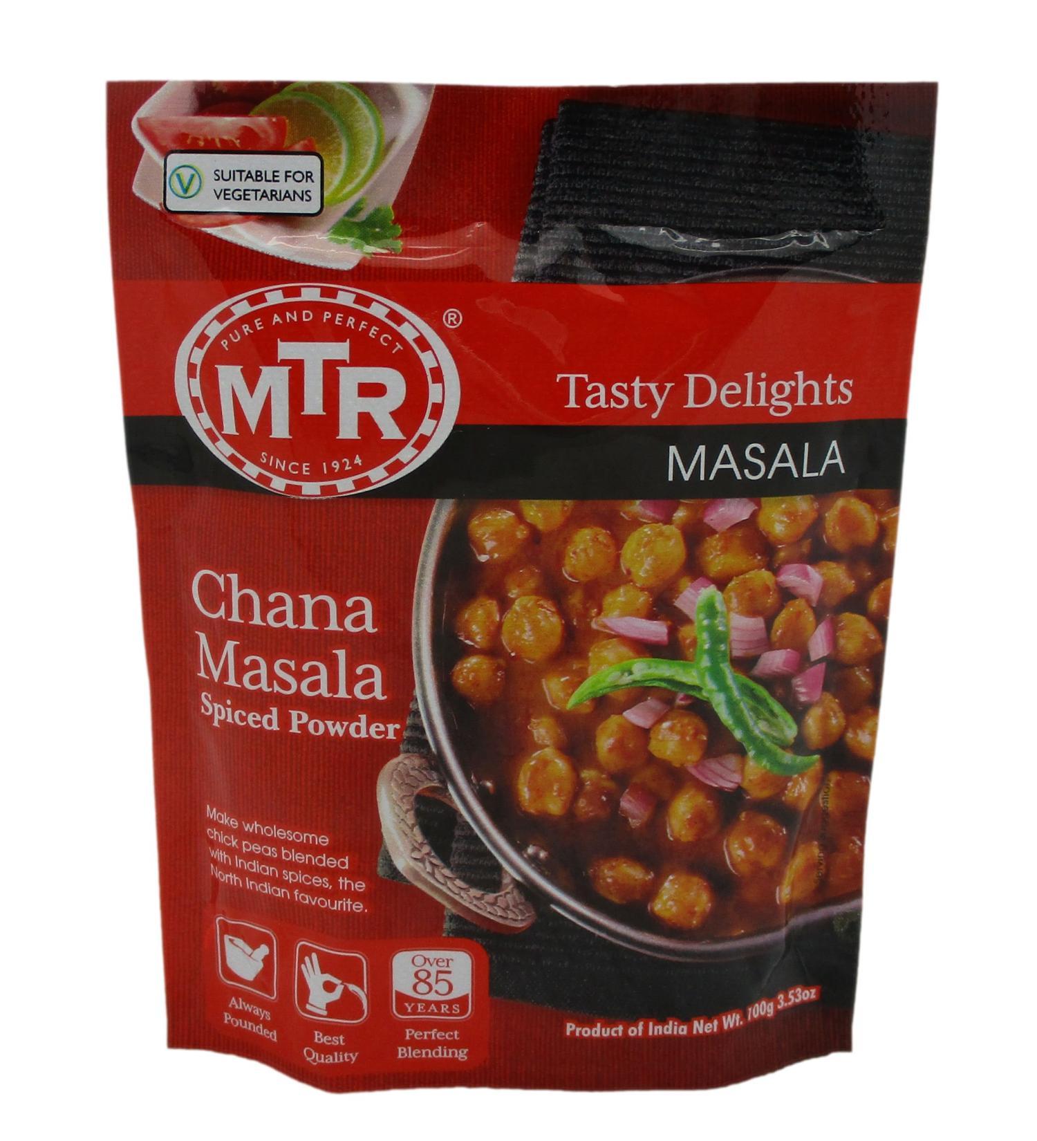 MTR Chana Masala Powder Tasty Delights, 100G ChanaMasala 3.53 Ounce (Pack of 1)