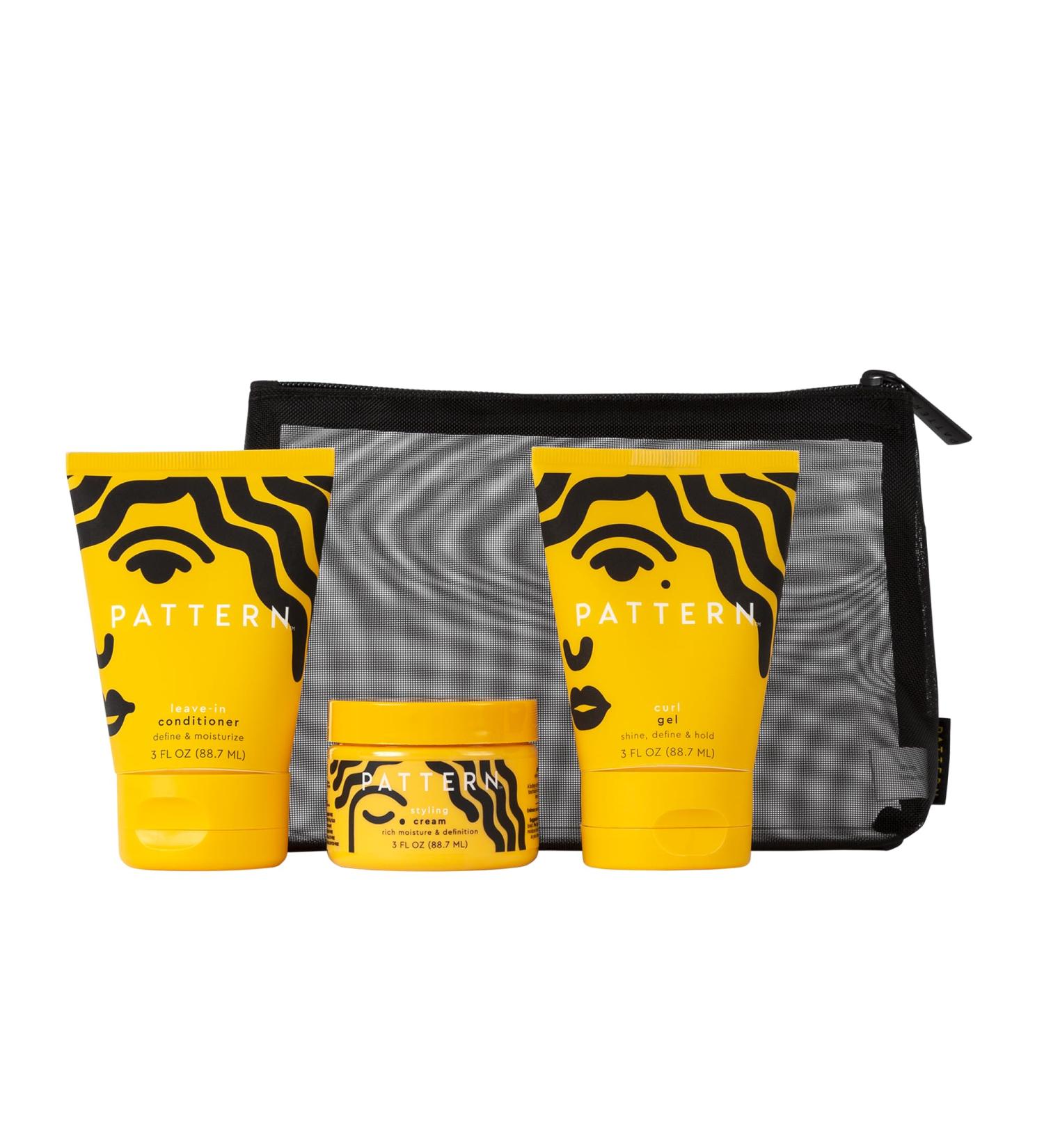 Shop PATTERN by Tracee Ellis Ross Curl Cocktail Kit - Leave-In Conditioner Styling Cream & Curl Gel | International Shipping Available - Buy Online on GoSupps.com