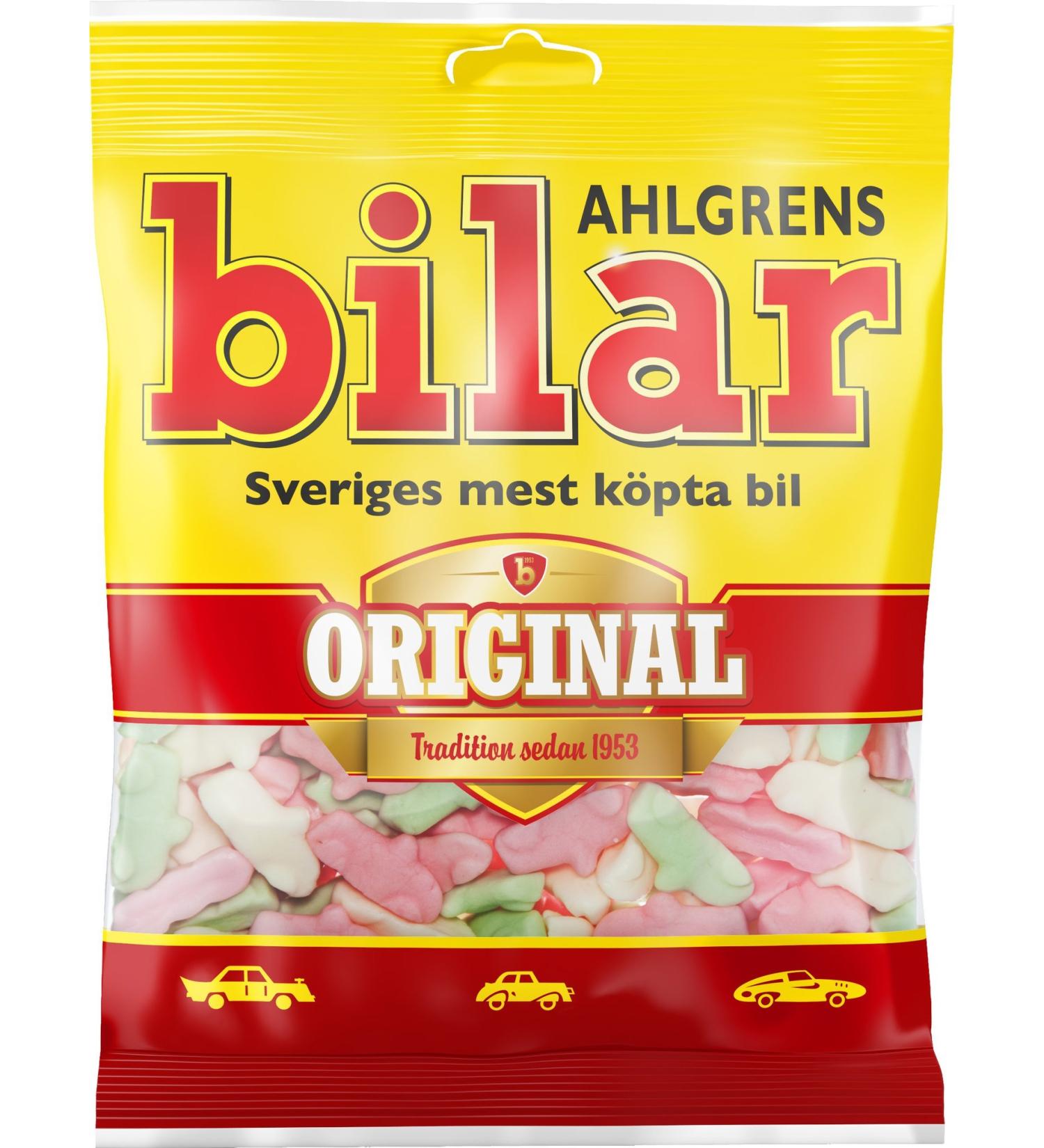 Ahlgrens Bilar Original Fruity Marshmallow Sweets 125 g