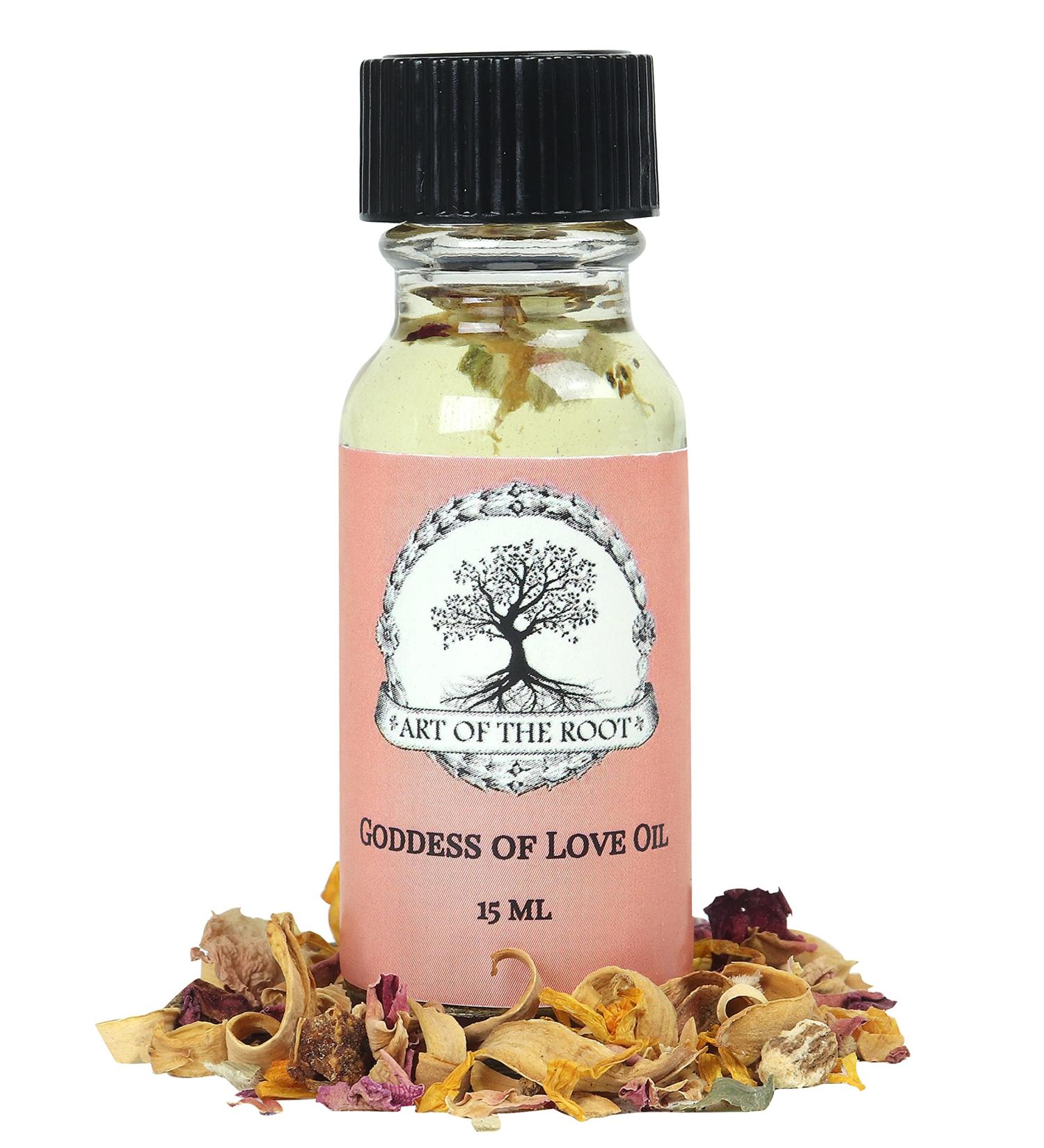 Goddess of Love Oil - Handmade Herbal & Essential Oils | Wiccan & Pagan Rituals for Love Attraction & Seduction - Buy Online on GoSupps.com