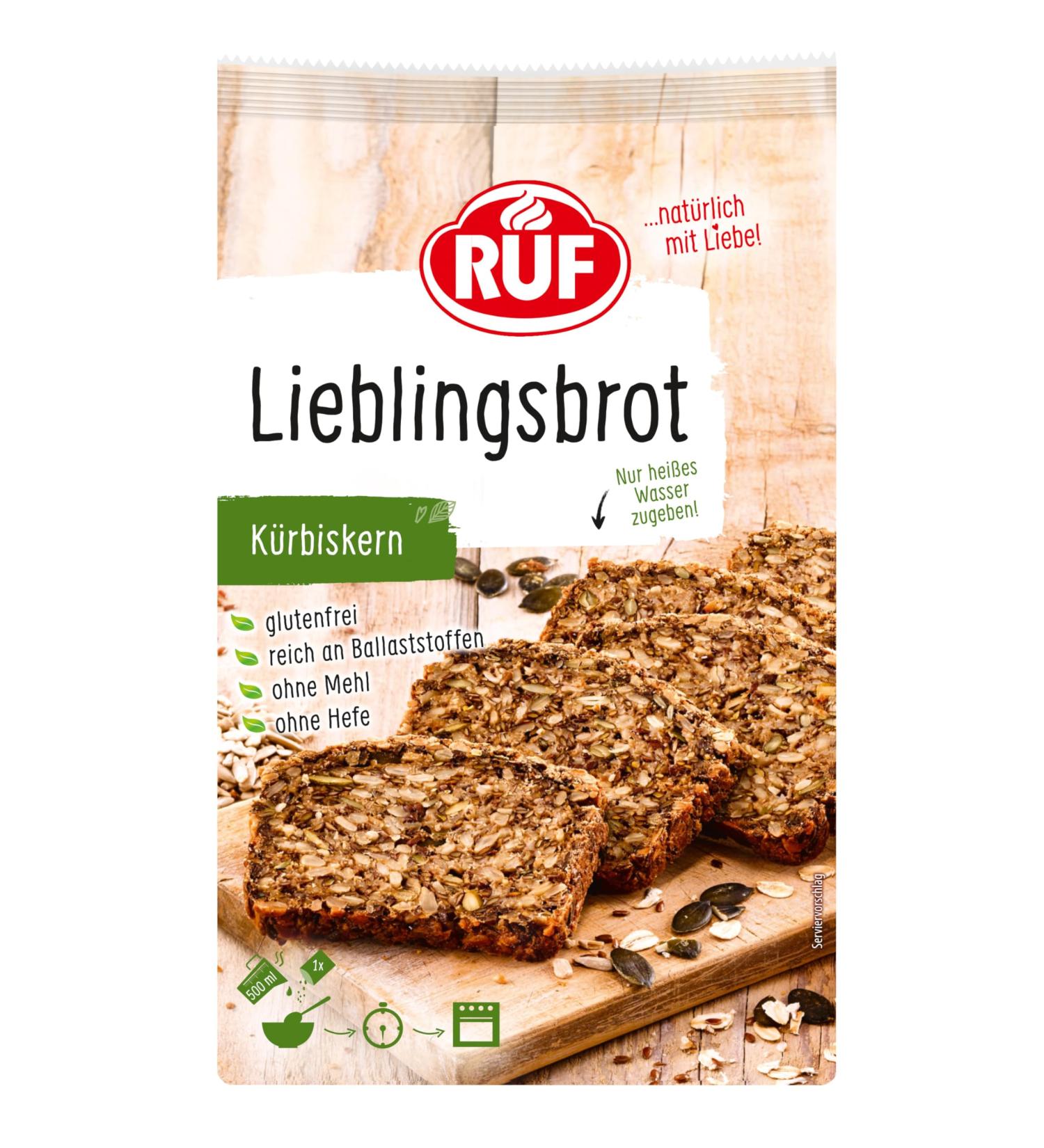 Gluten-Free Pumpkin Seed Bread Mix | 600g Bread Baking Mix Without Flour & Yeast - Buy Online on GoSupps.com