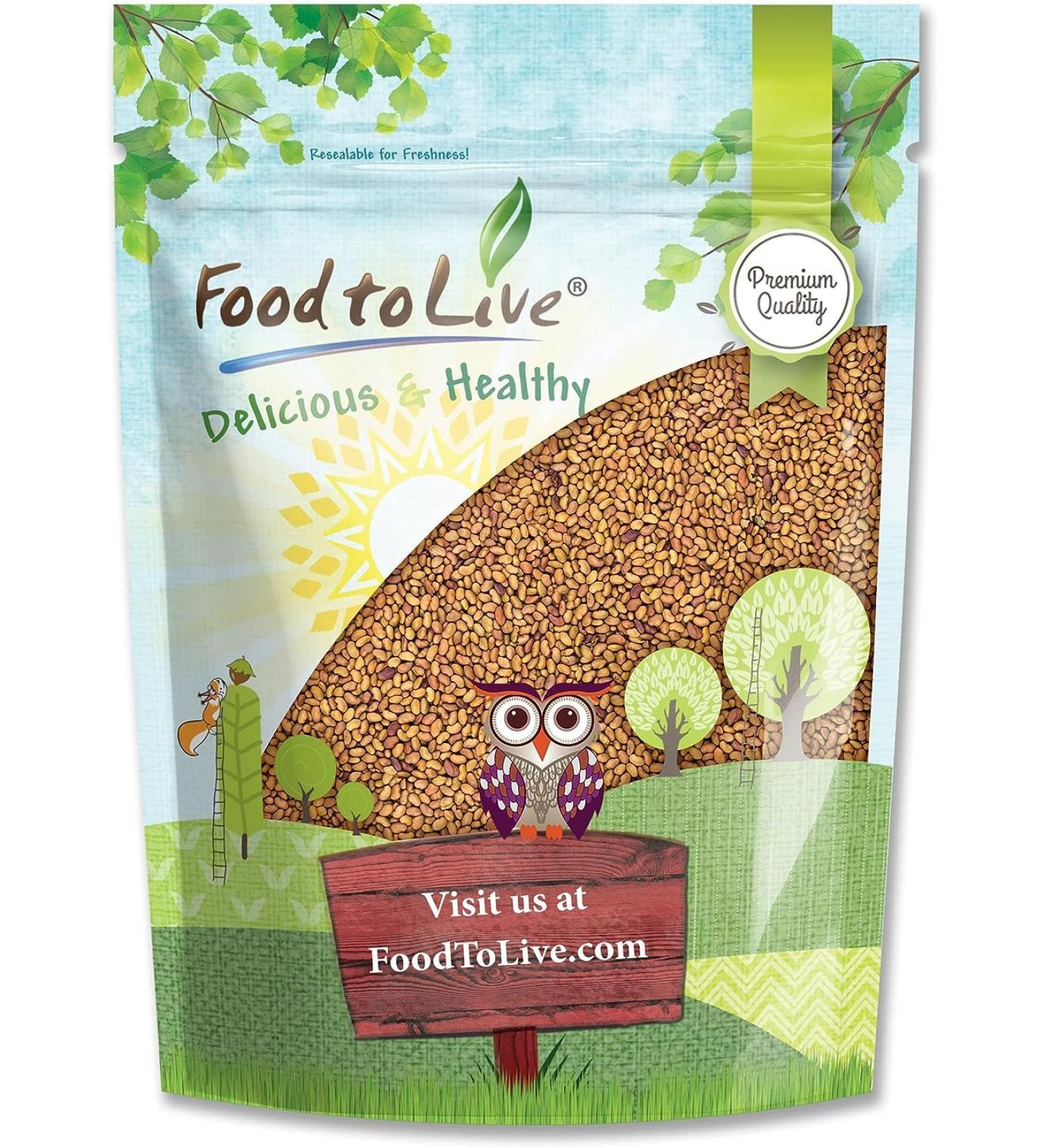 Organic Alfalfa Seeds for Sprouting 8 Ounces Non-GMO Edible Seeds Pure Vegan Kosher Bulk. Rich in Vitamin K Vitamin C. High Germitation Rate. Grow Sprouts and Microgreens for Salads Rolls. - Buy Online on GoSupps.com