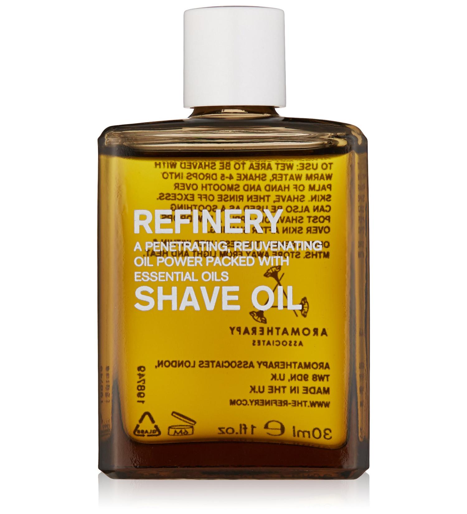 Refinery by Aromatherapy Associates Beard & Shave Oil 30ml - Nourishing Skincare for Men - Buy Online on GoSupps.com