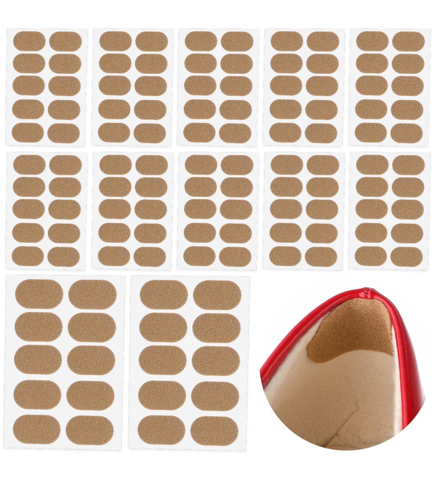 Fabric Moleskin Tapes - Oval Adhesive Pads for Foot Protection Blister Prevention & Heel Strips | Perfect for Shoes Boots & Hiking - Buy Online on GoSupps.com