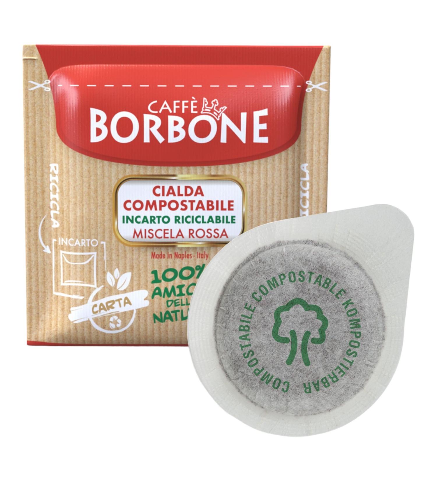  CAFF BORBONE Caff Borbone ESE 44 Mixed Paper Coffee Pods Red Blue Gold Black 300 Pods to Choose From - Buy Online on GoSupps.com