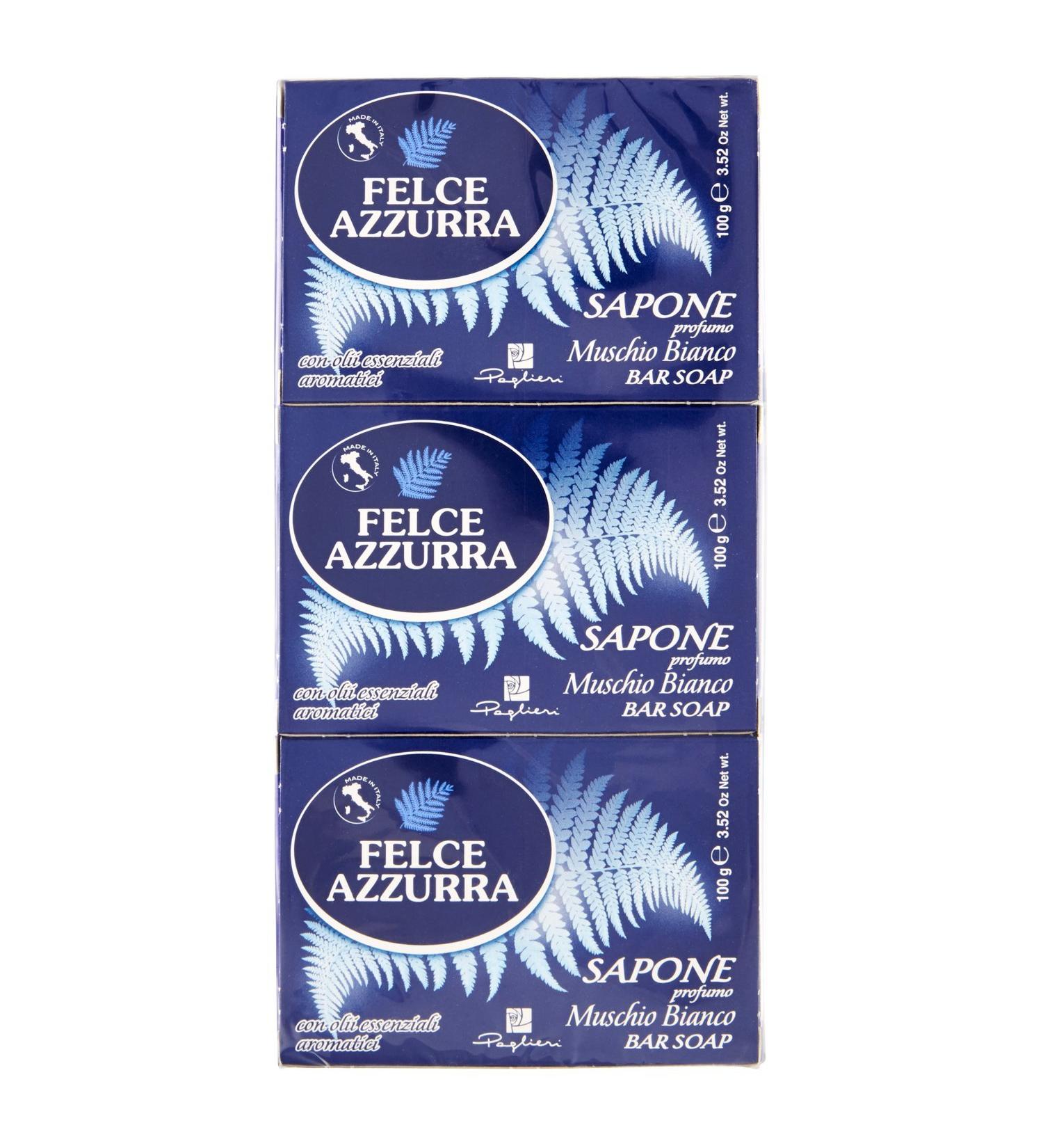 Felce Azzurra Savon Mousse 100 g Lot de 3 - Buy Online on GoSupps.com
