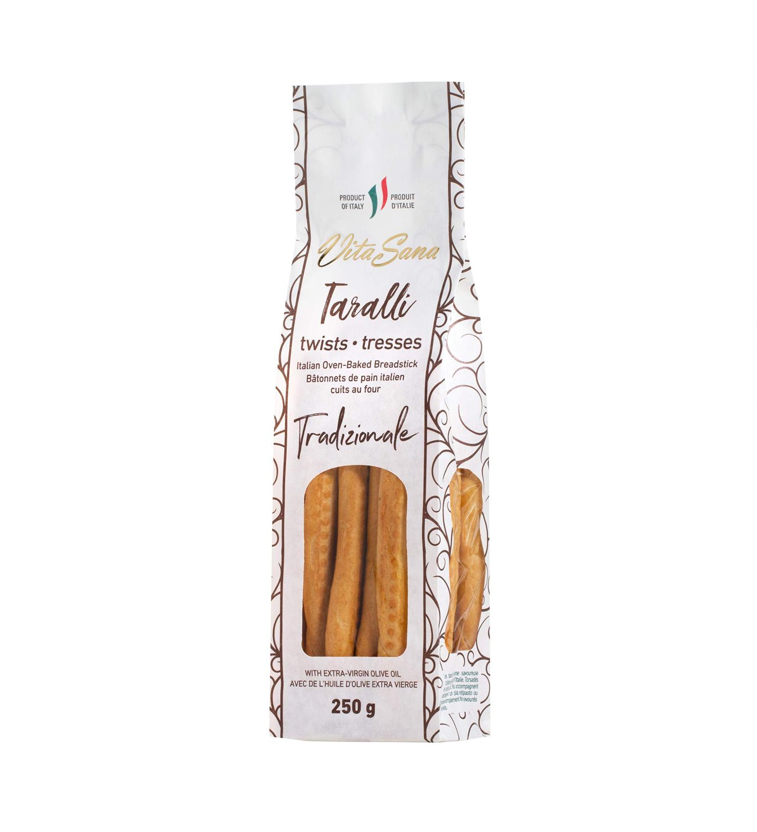 Vita Sana Traditional Twist Breadsticks 225 Grams - Buy Online on GoSupps.com