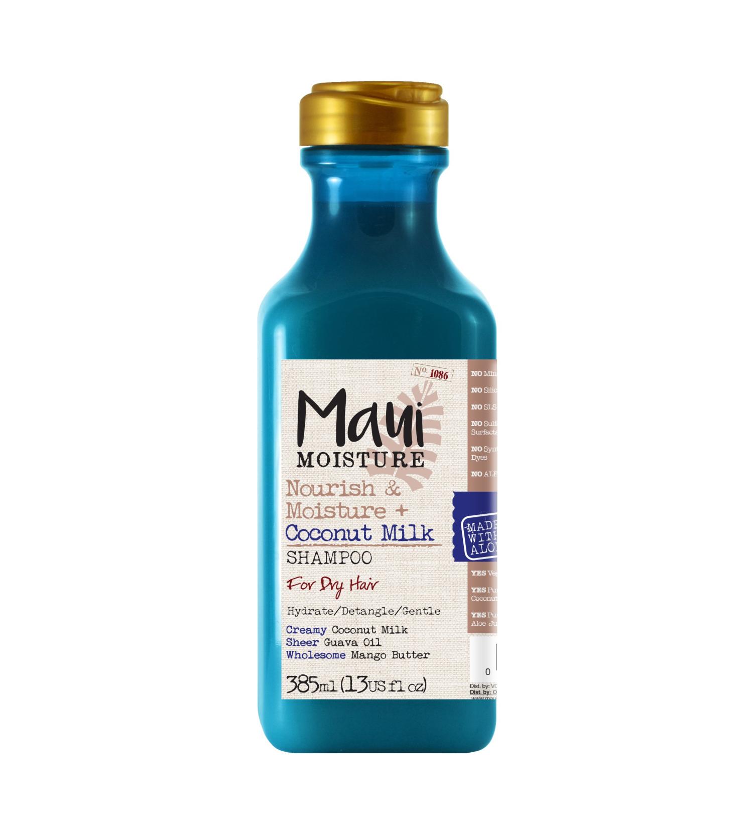 Maui MAUI Moisture Nourish & Moisture/Coconut Milk Shampoo 385 ml - Pack of 2