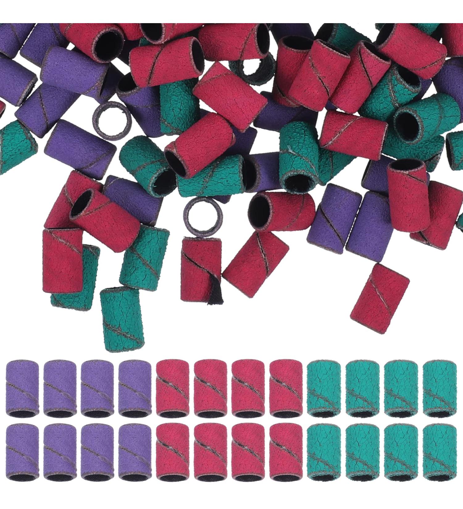 FOMIYES 3 boxes Nail Polishing Circle manicures sanding bands nail grinders drill bits sanding band drill bit nail bands fine grit sanding bands nail drill sandpaper pedicure - Buy Online on GoSupps.com