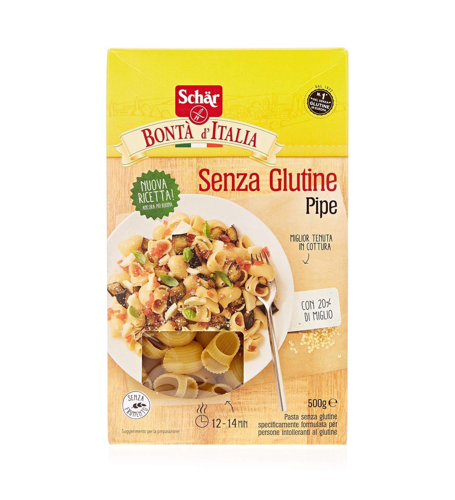 Schar Pipe Pasta Senza Glutine 500 gr - Buy Online on GoSupps.com