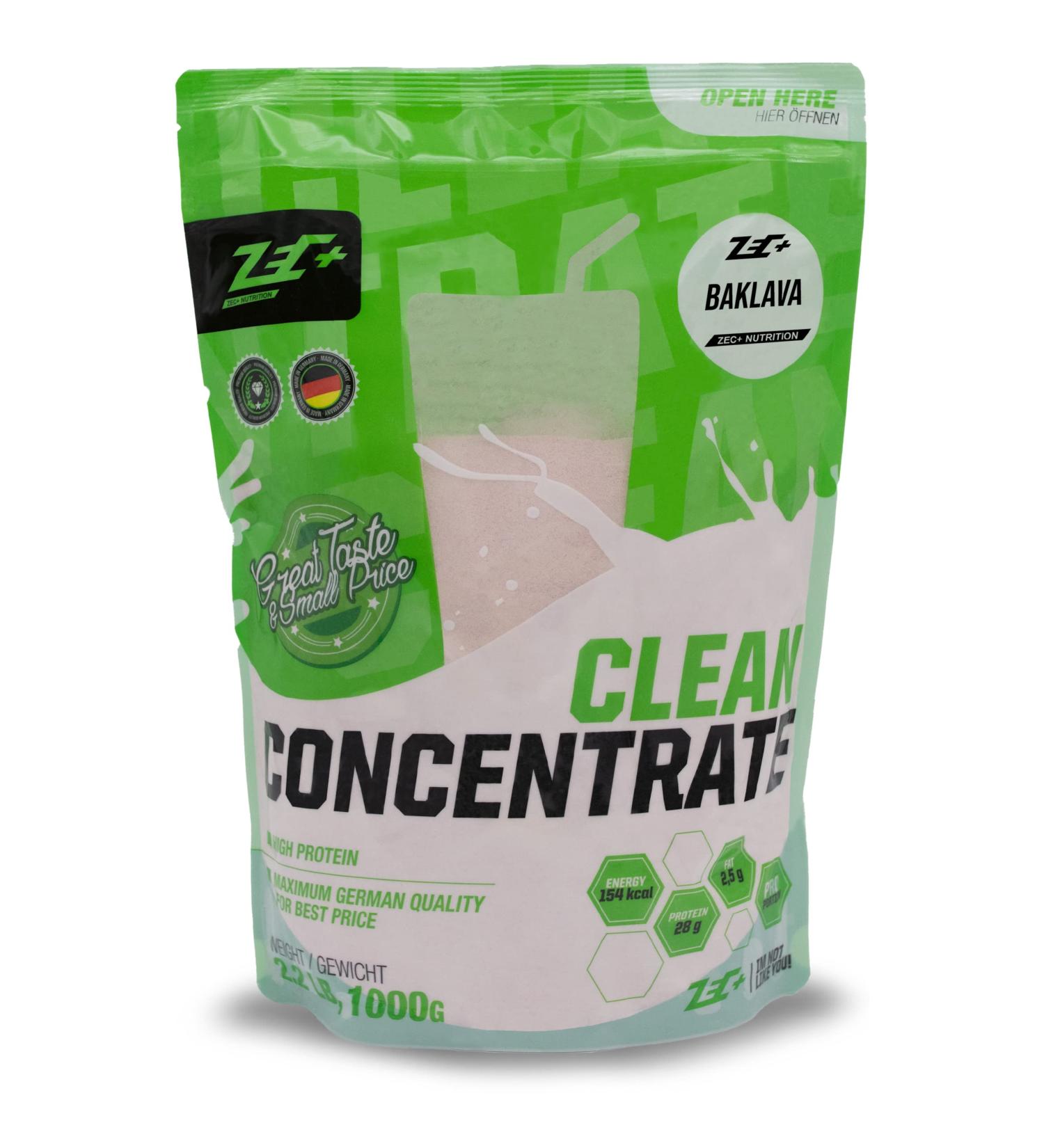 Zec+ Clean Concentrate (1000g) Baklava - Buy Online on GoSupps.com