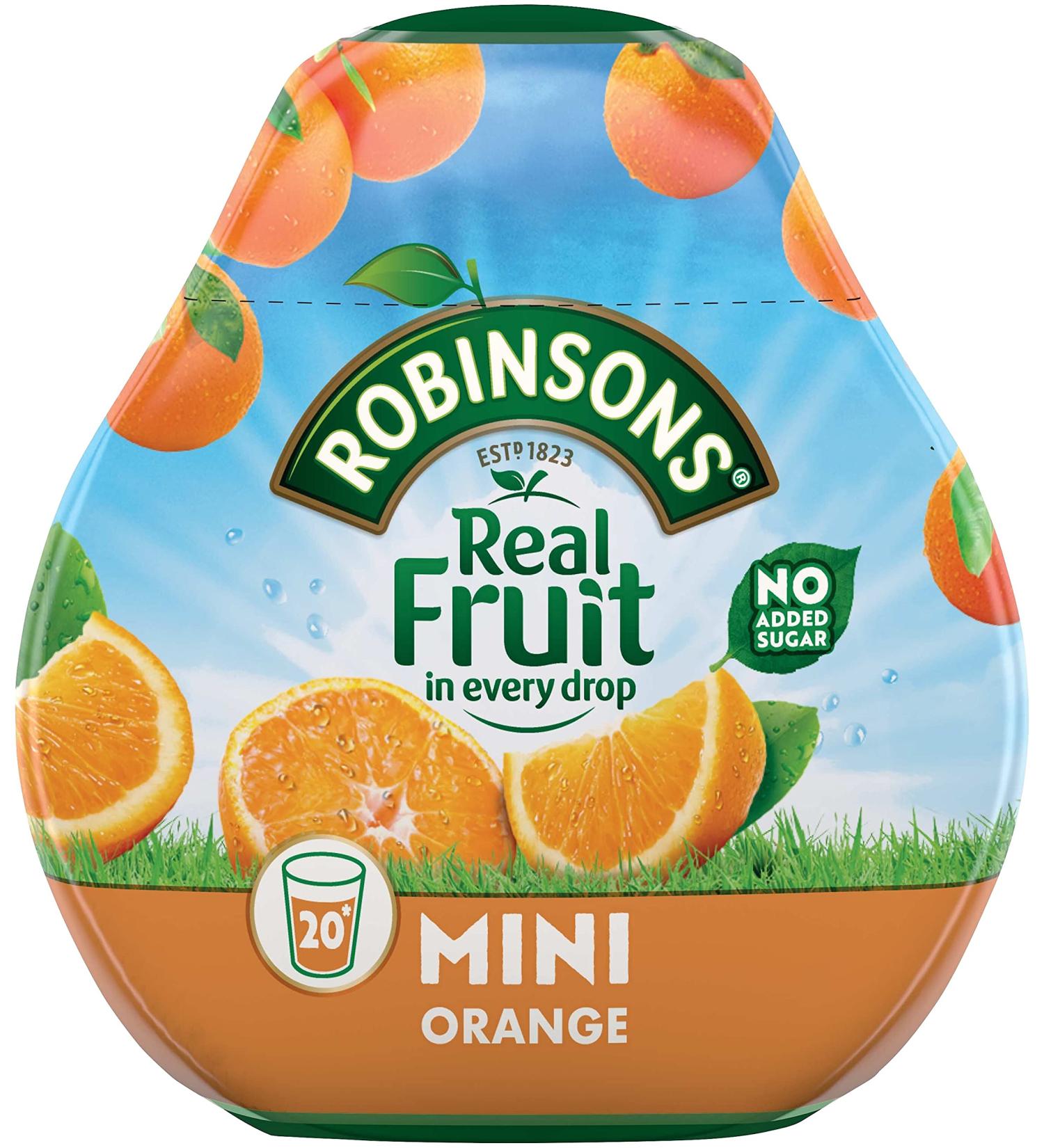 Robinsons Robinsons Squash'd Orange No Sugar Added - 65 ml