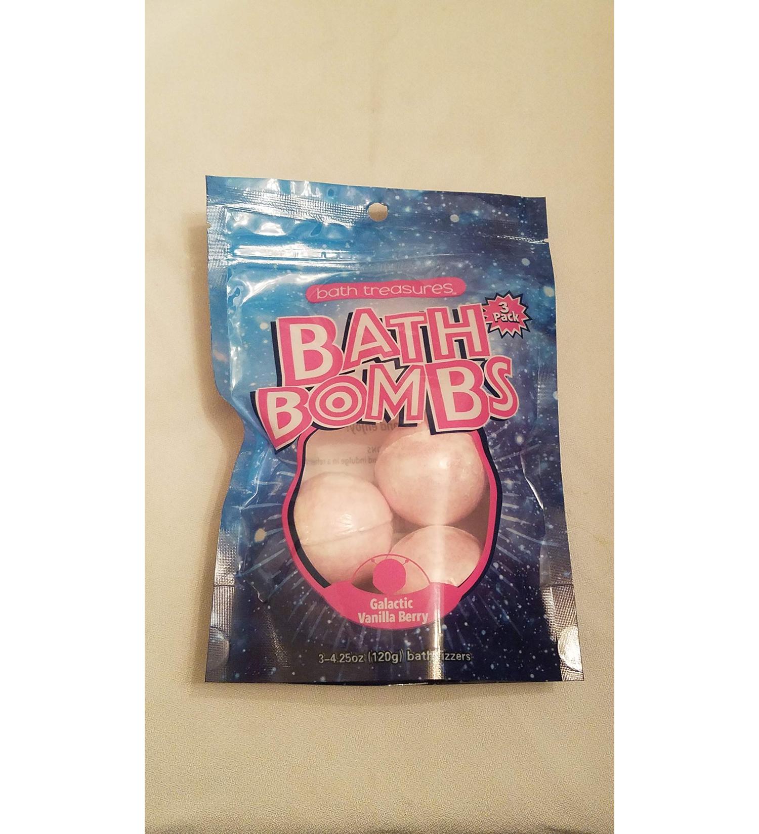Galactic Vanilla Berry BATH BOMBS - 3 PACK