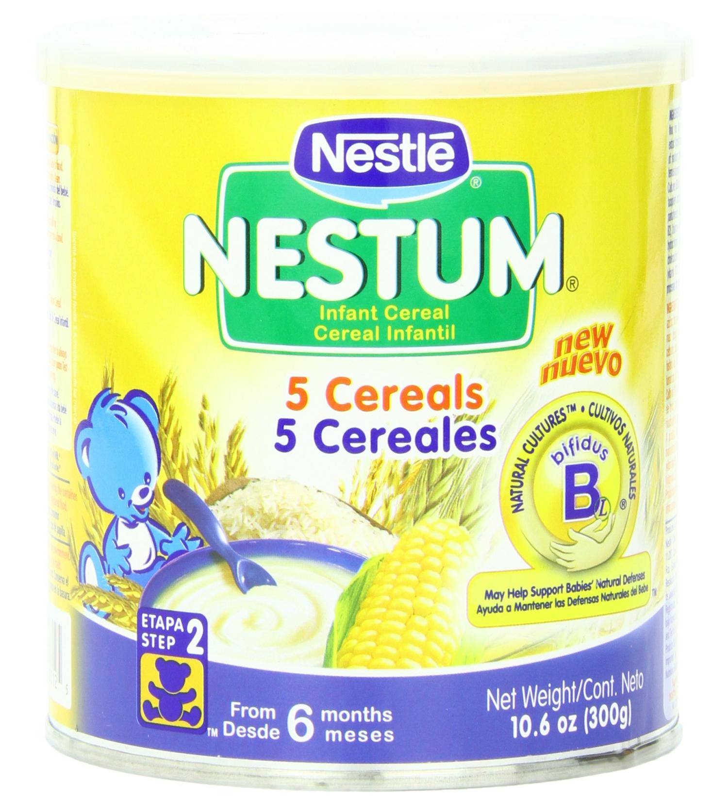 Nestle Nestum Infant Cereal 5 Cereals 300g - Nutritious Baby Food Option - Buy Online on GoSupps.com