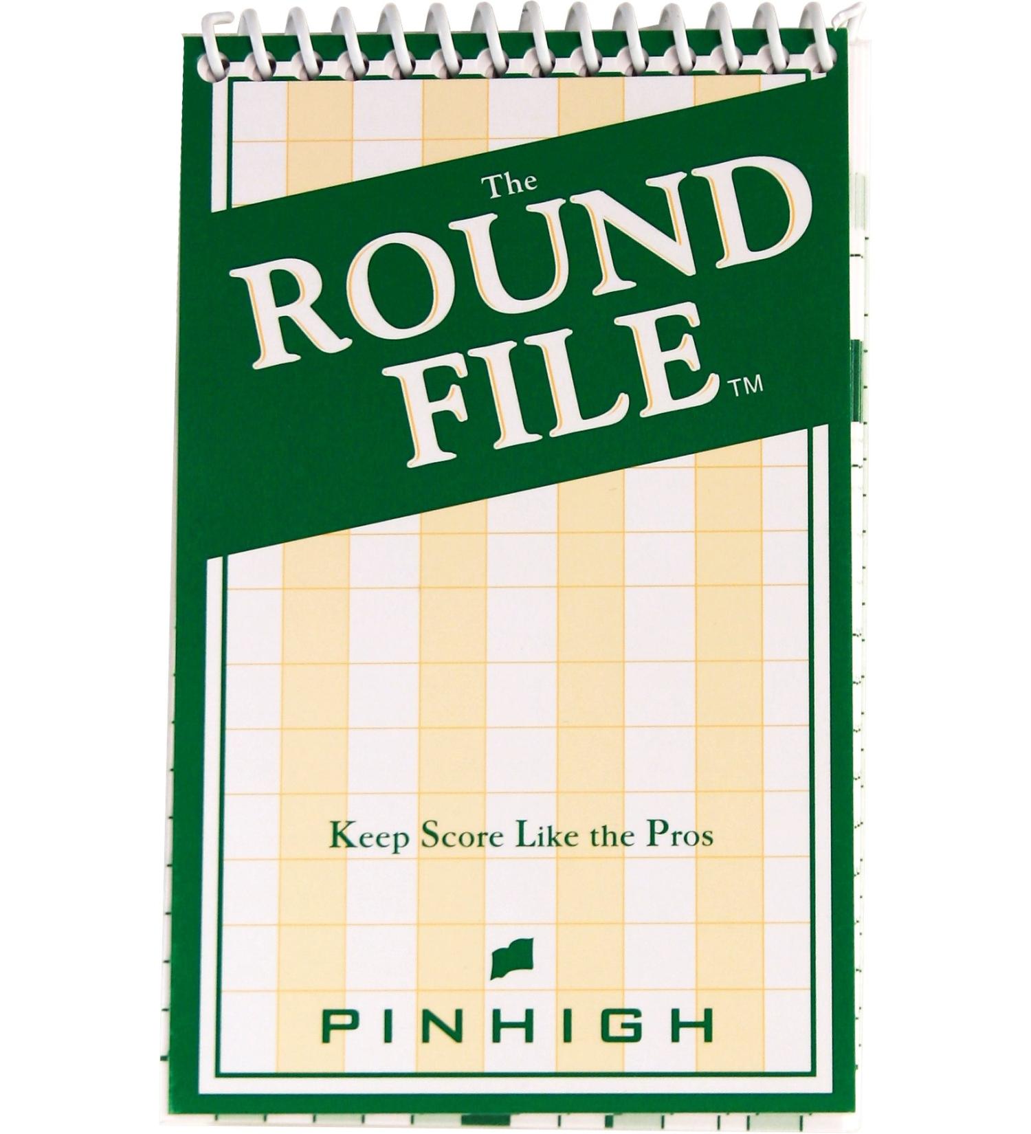 Golf Round Booklet  Track Score and Important Statistics