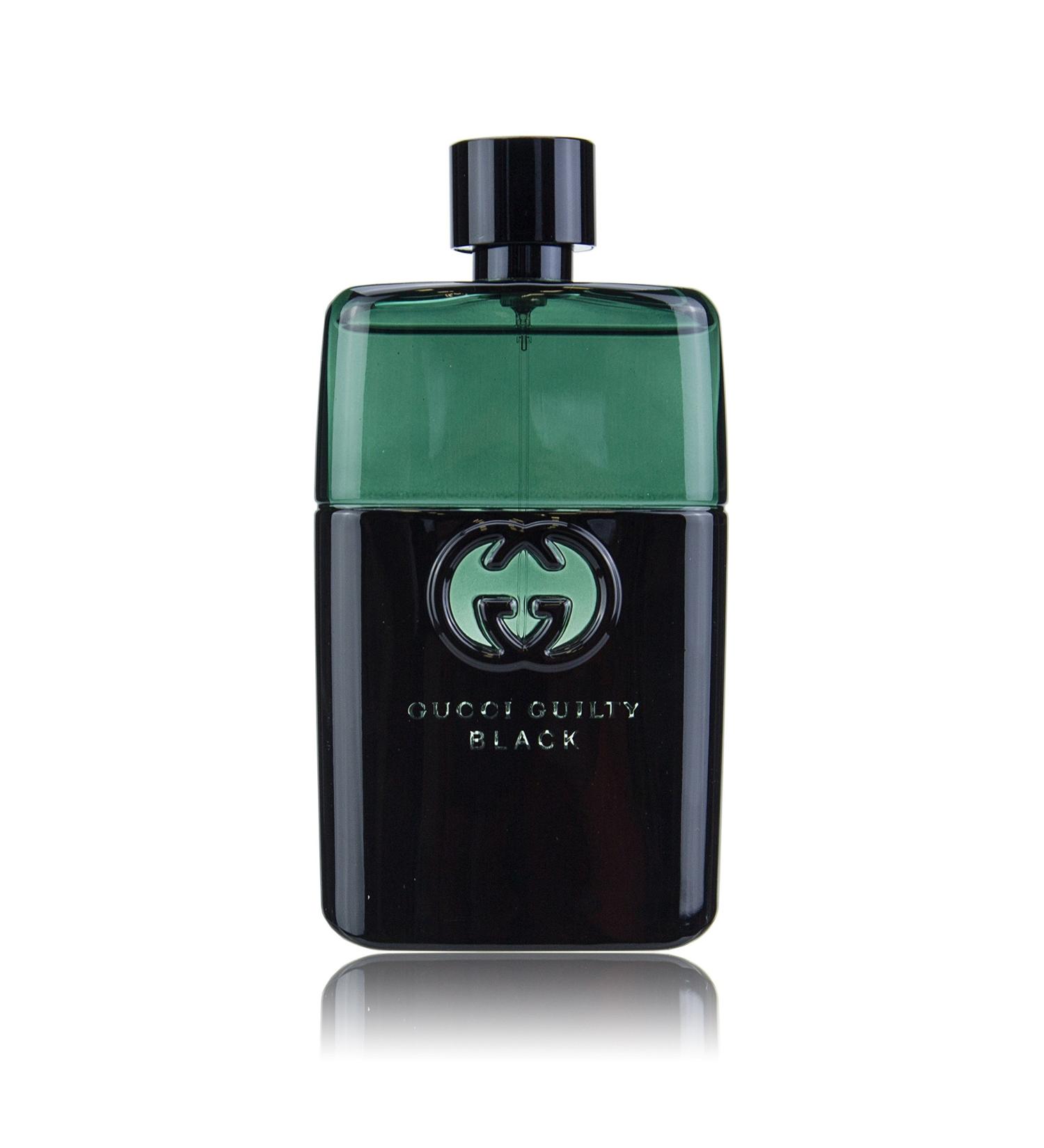 Gucci Eau de Toilette Spray for Men Guilty Black Pour Homme 1.6 Ounce