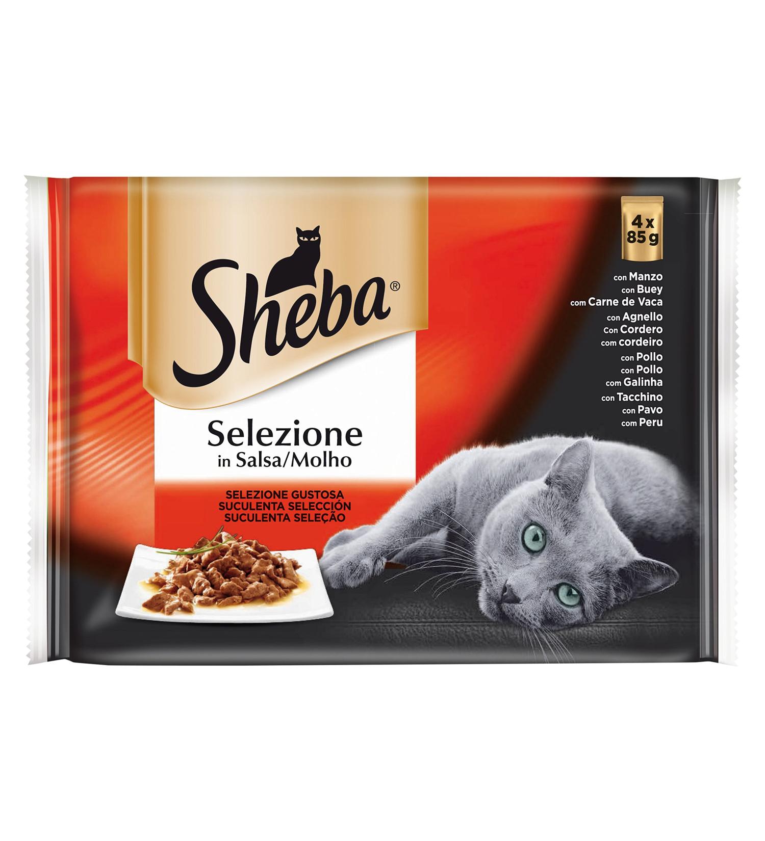 Sheba Selecci n Carne en Salsa 4x85 GR Pack 13 - Buy Online on GoSupps.com