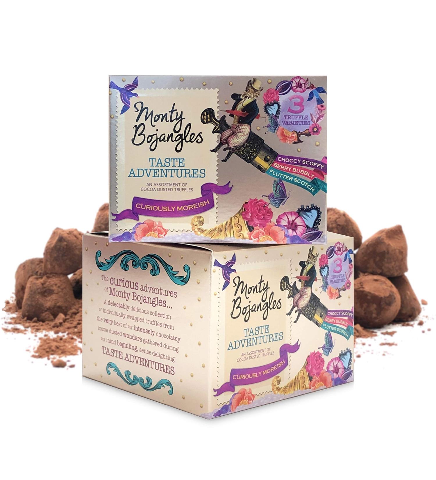  Monty Bojangles Monty Bojangles Taste Adventures Assortment of Cocoa Powder Jewelry Boxes 2 x 135g - Buy Online on GoSupps.com
