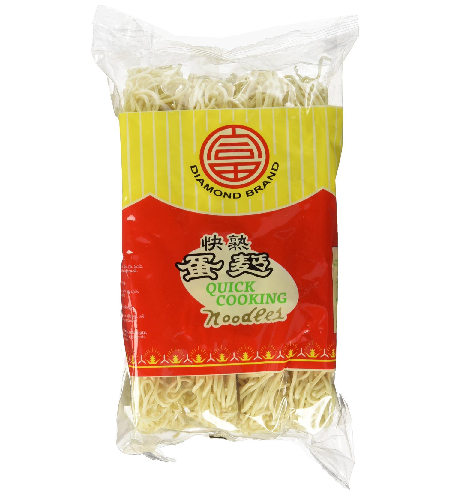 Diamond Quick Cooking Noodles with Egg - Pack of 5 (500g each) - International Shipping Available - Buy Online on GoSupps.com