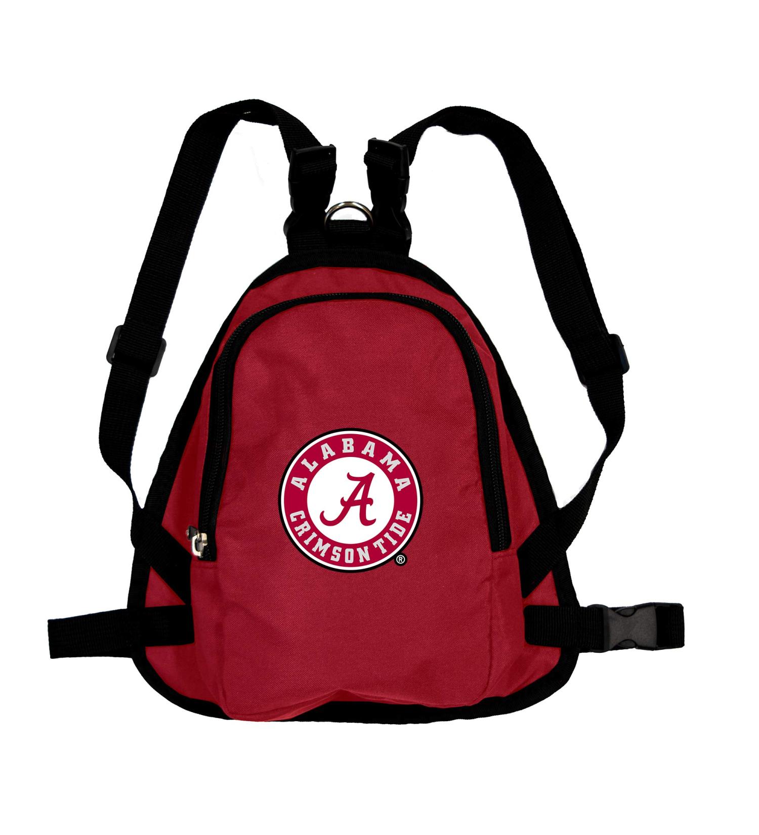 Shop Littlearth NCAA Pet Mini Backpack - Alabama Team Color - Perfect Pet Accessories for Dogs & Cats - Buy Online on GoSupps.com