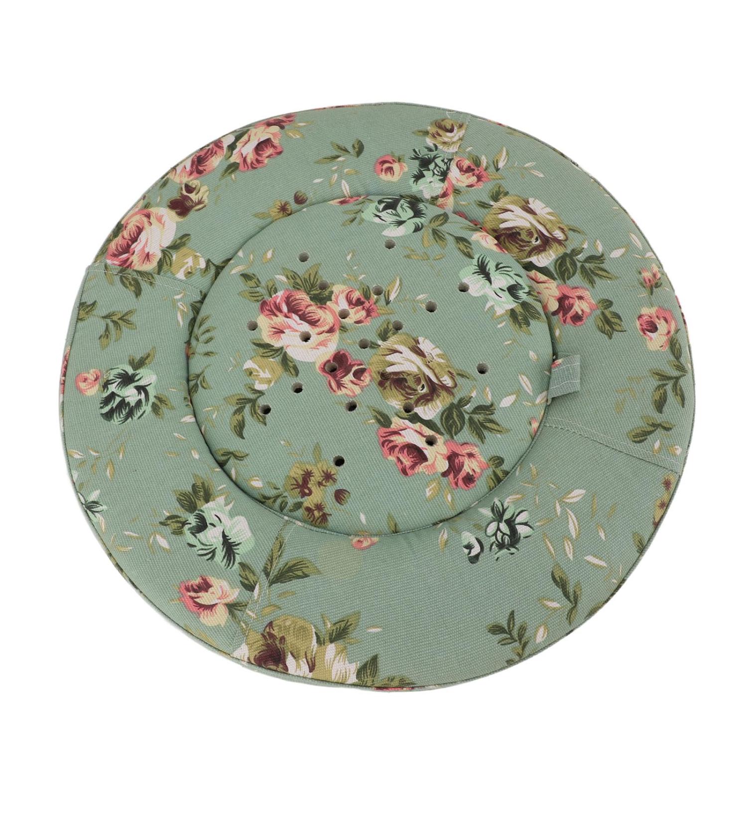 Buy Household Moxa Board - Comfortable Adjustable Moxibustion Pillow with Magnet for Meditation - Stable and Smoke-Controlled (Flower Green) - Buy Online on GoSupps.com