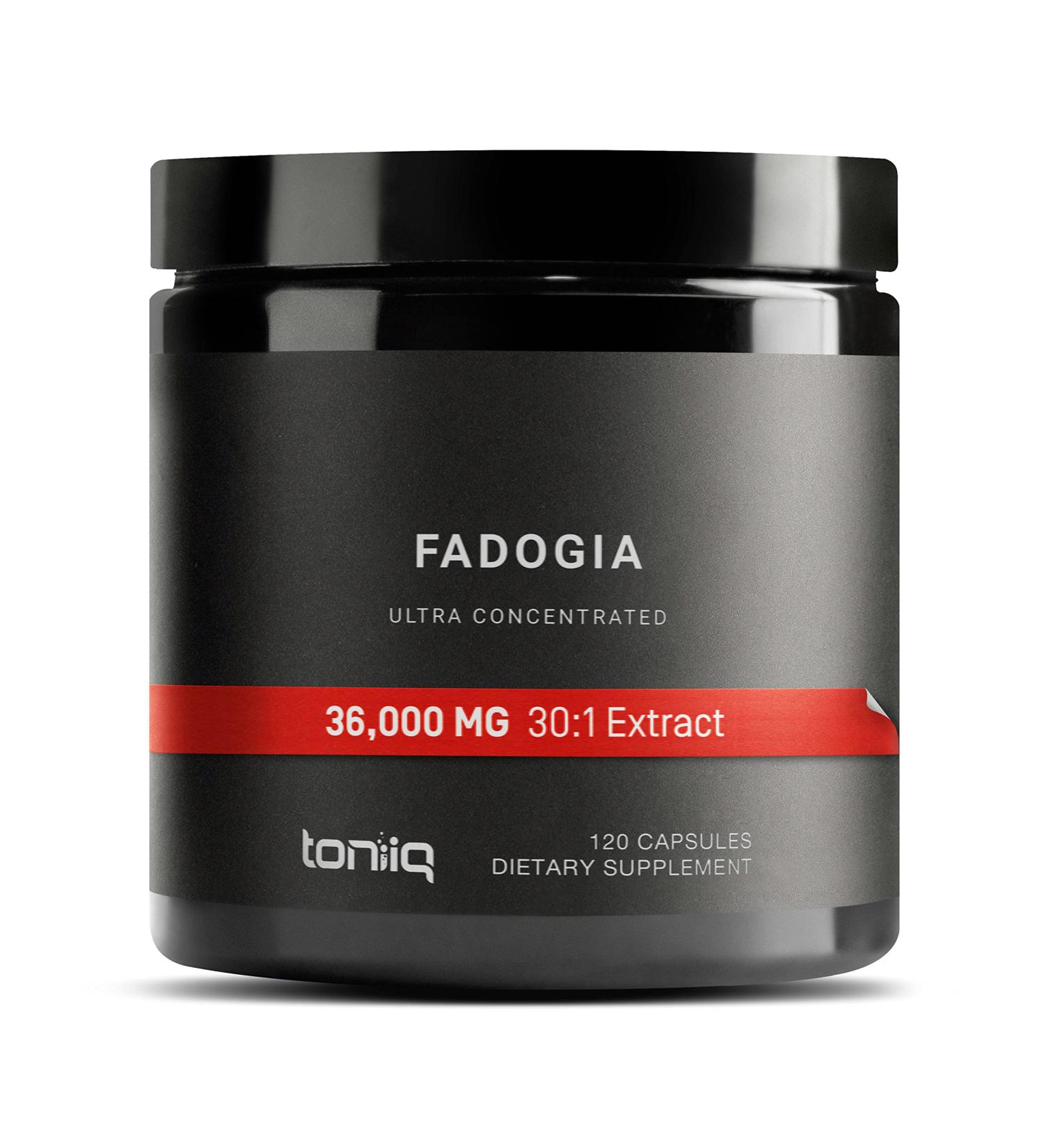 Premium Fadogia Agrestis Extract 36,000mg - 1200mg Per Serving - 120 Veggie Capsules - Third-Party Tested, Highly Purified & Bioavailable - Buy Online on GoSupps.com