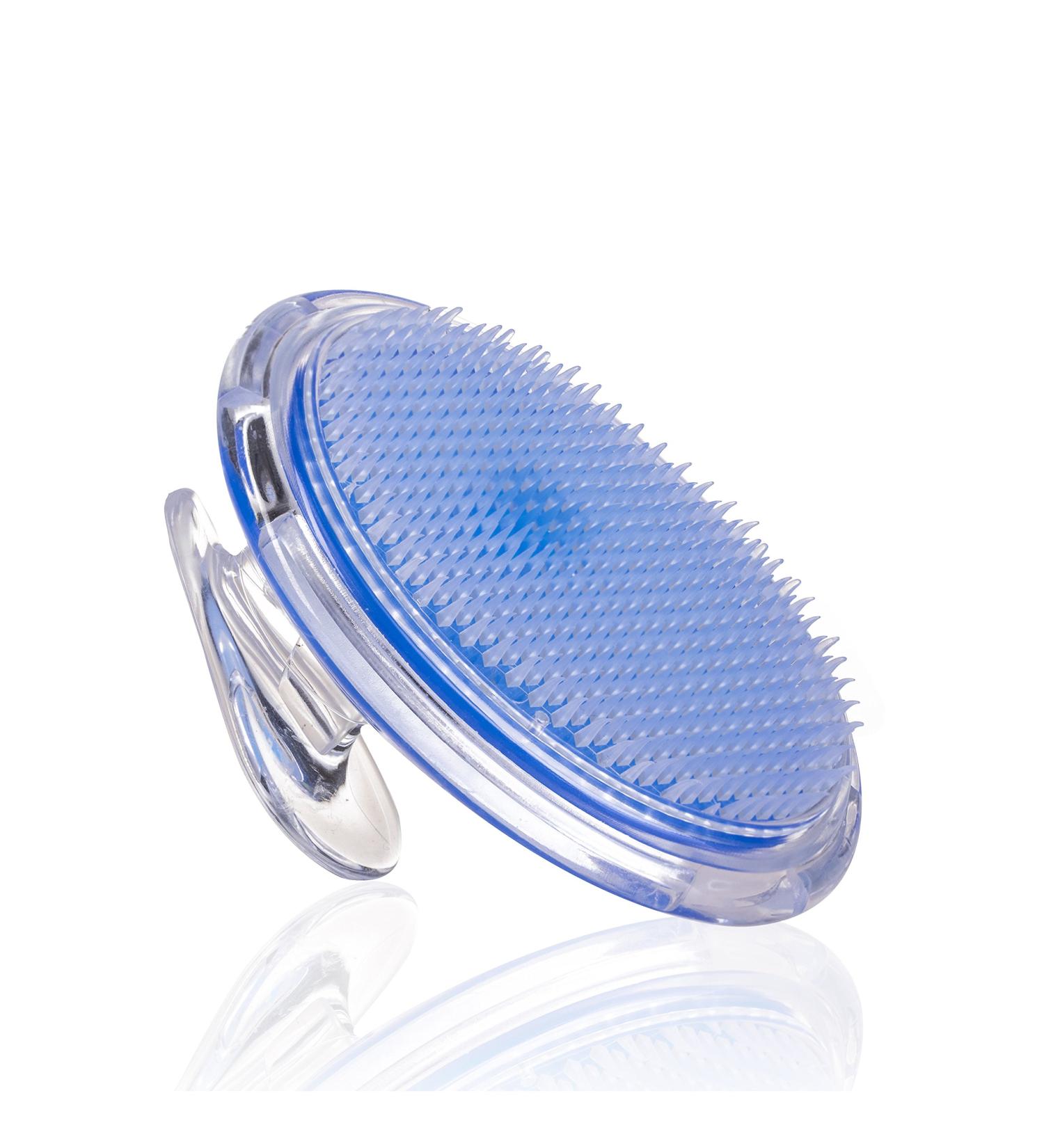 Bikini Line Exfoliating Brush by SanDine - Ingrown Hair Treatment for Men and Women - Body Brush for Legs, Armpits - Eliminate Razor Bumps and Shaving Irritation - Buy Online on GoSupps.com