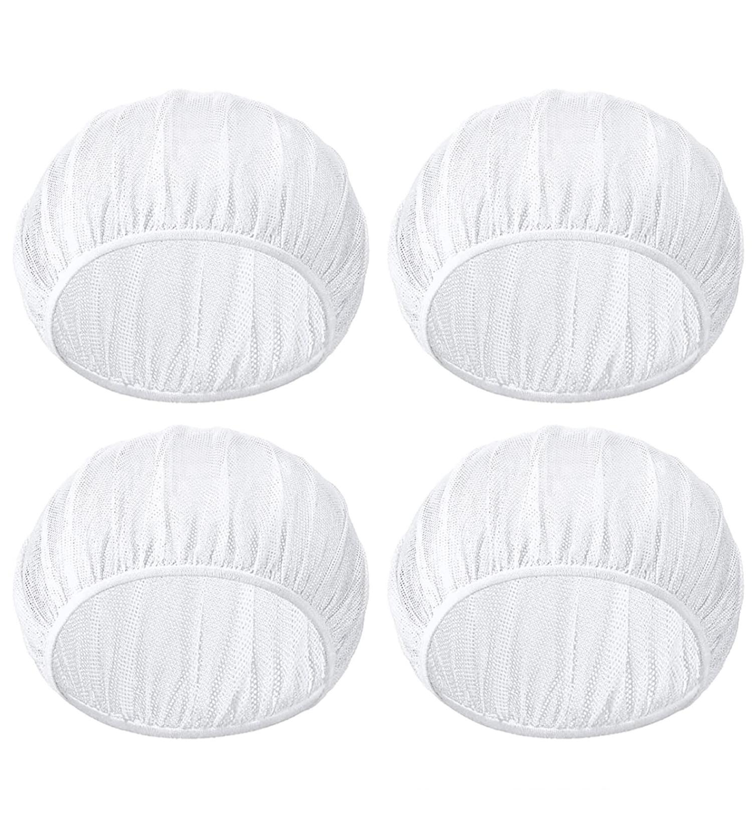 Framendino 4 Pack Mesh Sleep Cap Hair Net for Women - Washable Hair Coverings for Curly Hair Protection | Ideal for Night Sleeping, Factory, Kitchen & Warehouse Workers - Buy Online on GoSupps.com