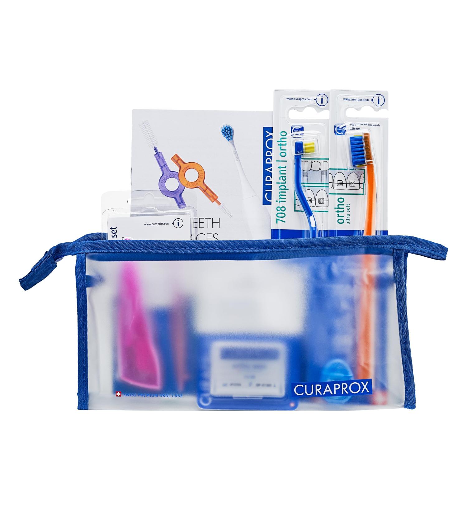 Curaprox Ortho Kit - Ultimate Dental Care | English Brochure | International Shipping Available - Buy Online on GoSupps.com