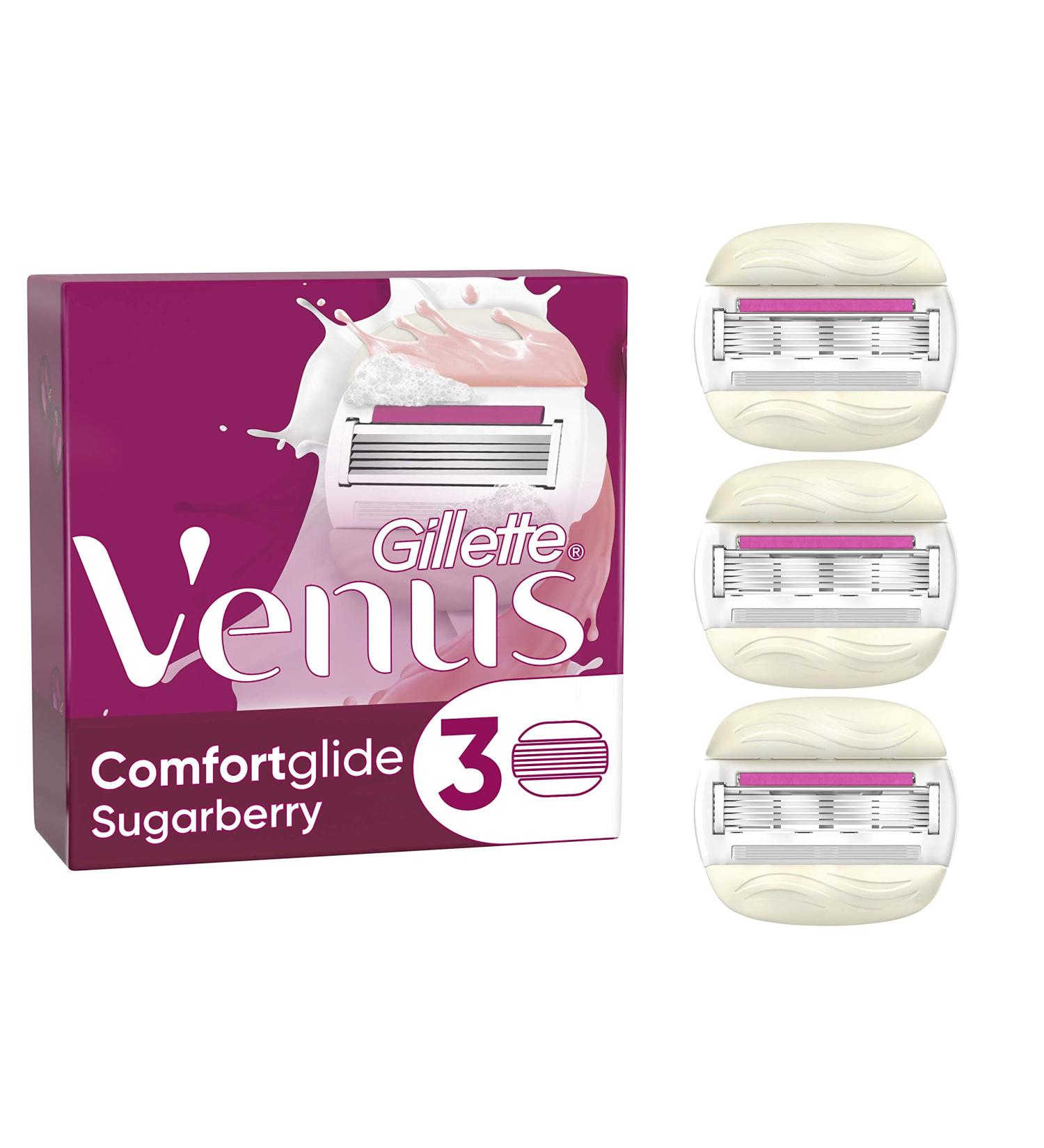 Buy Gillette Venus Rec Sugarberry 3U - International Shipping Available | Best Price & Quality - Buy Online on GoSupps.com