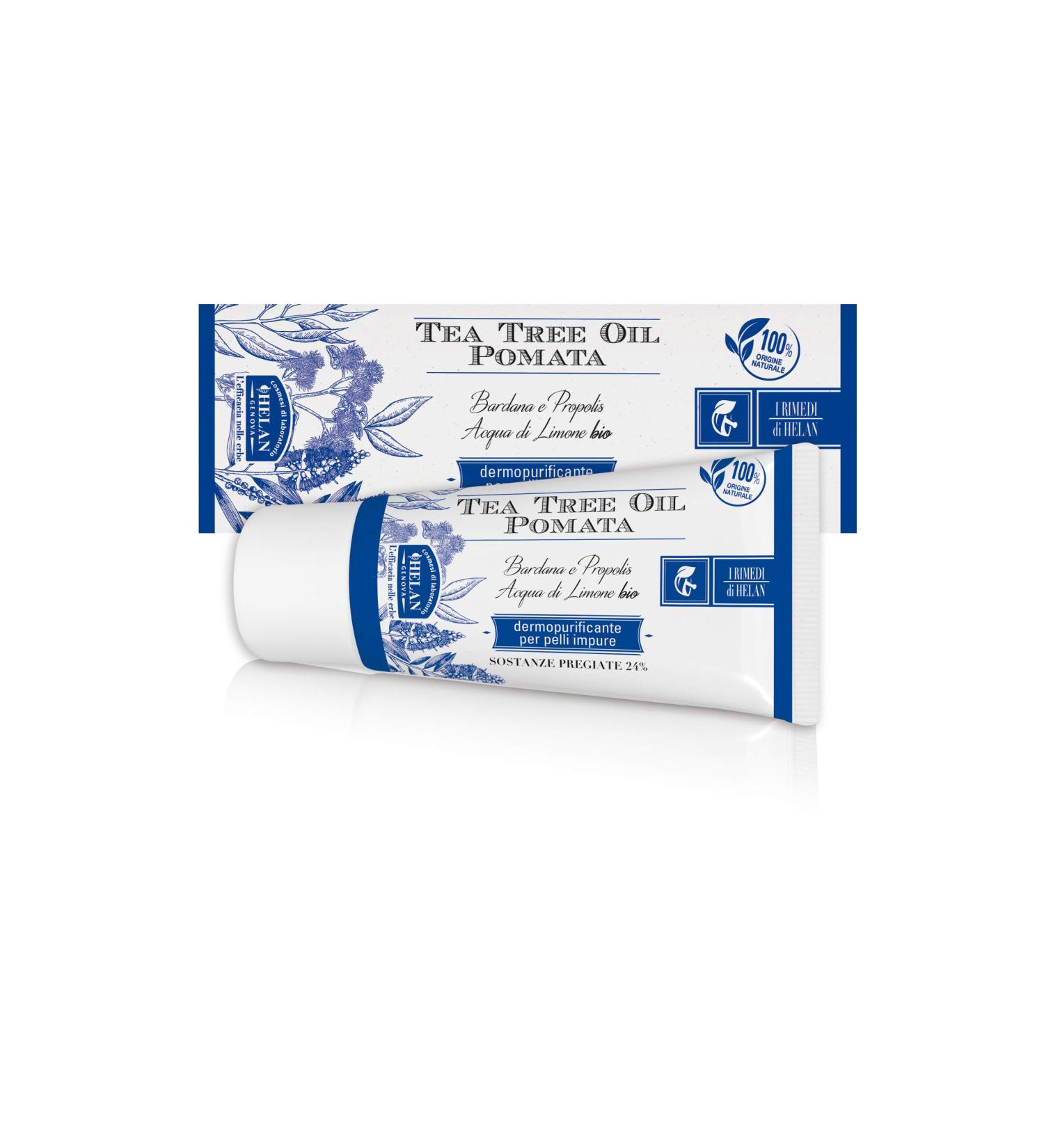 Helan I Rimedi Tea Tree Oil Ointment Dermopurifying 30 ml - Buy Online on GoSupps.com