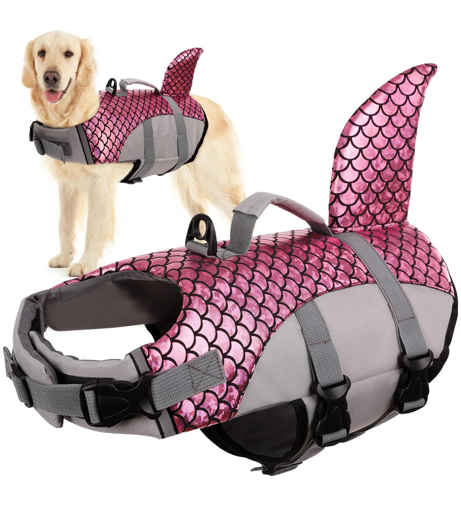 Dog Chimney Swimming Aid | High Buoyancy & Rescue Handle for Safe Dog Swimming - Buy Online on GoSupps.com