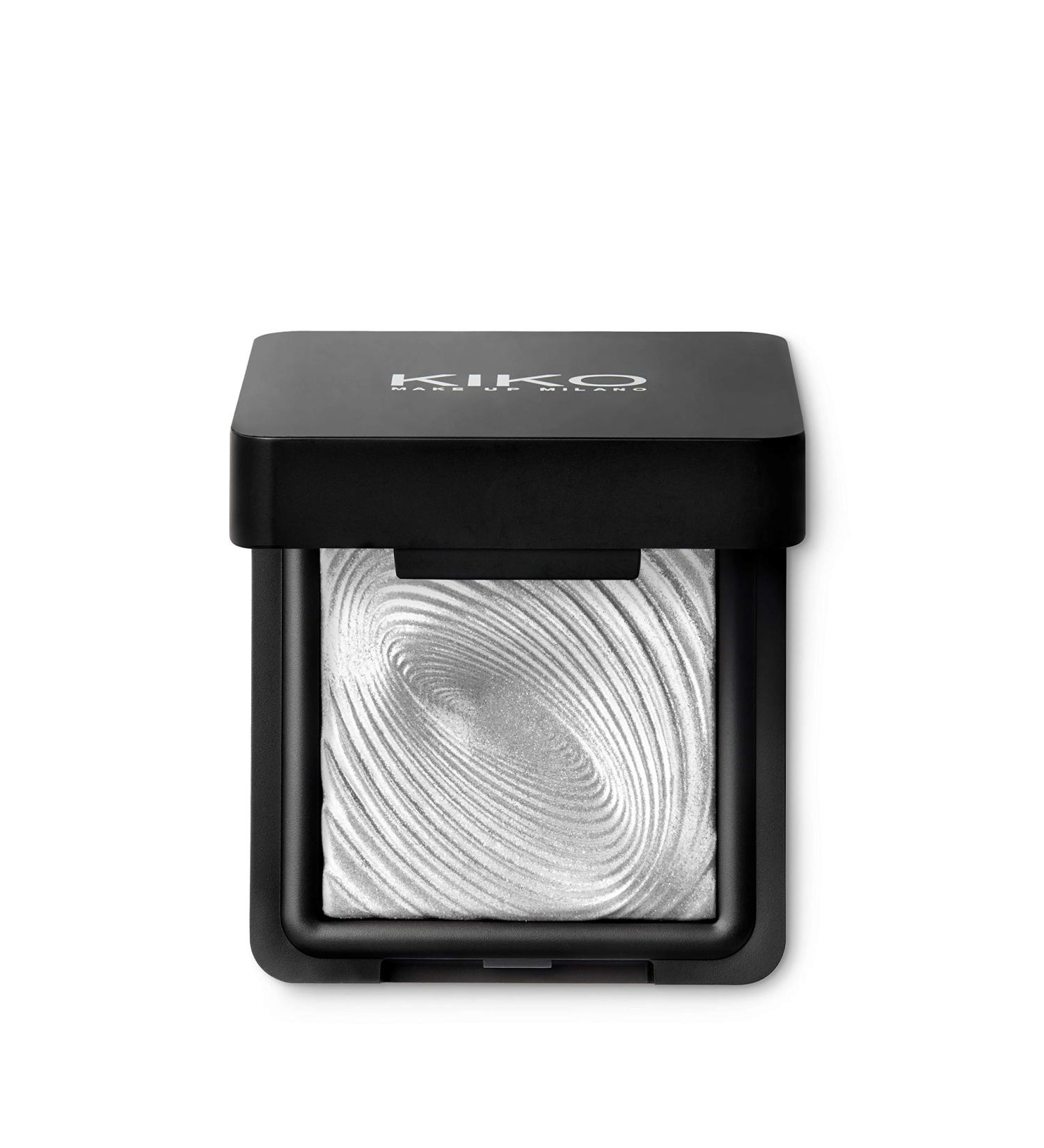 KIKO Milano Water Eyeshadow - 232 | Versatile Silver Eyeshadow for Wet/Dry Use | International Shipping Available - Buy Online on GoSupps.com