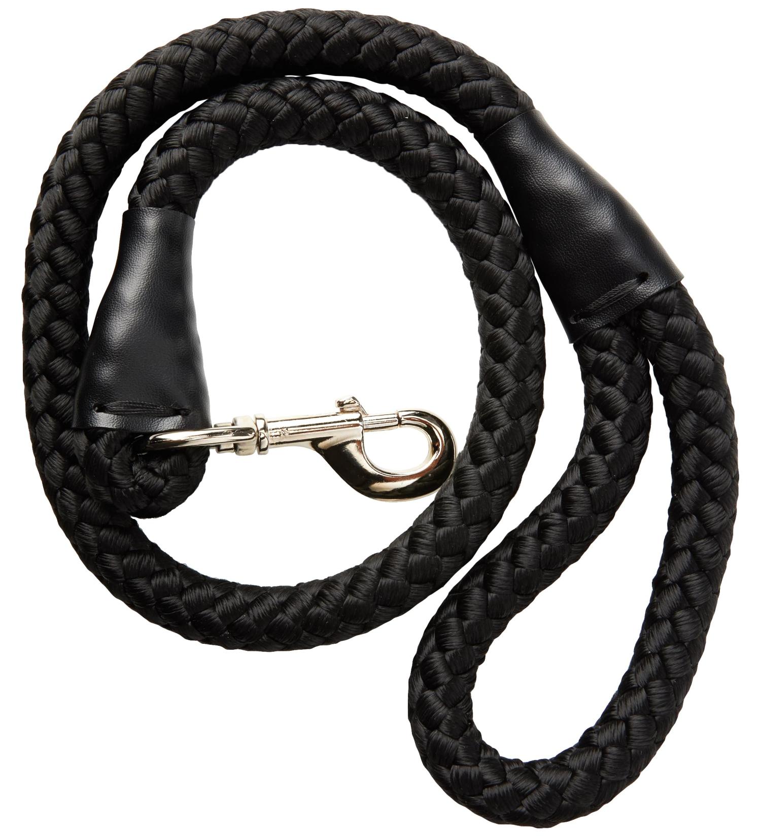 Ancol Nylon Super-Sized Rope Lead Black - 1.07m Length, 20mm Width - Buy Online on GoSupps.com
