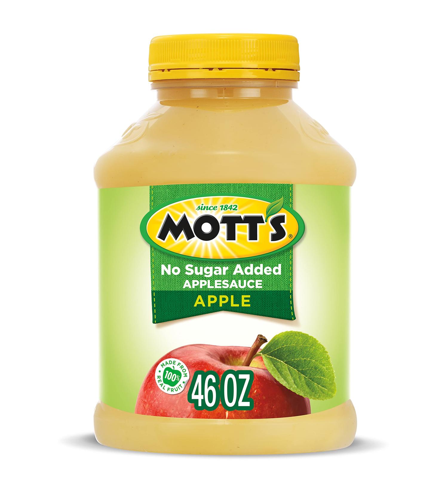 Mott's No Sugar Added Applesauce - 46 oz Jar - Buy Online on GoSupps.com