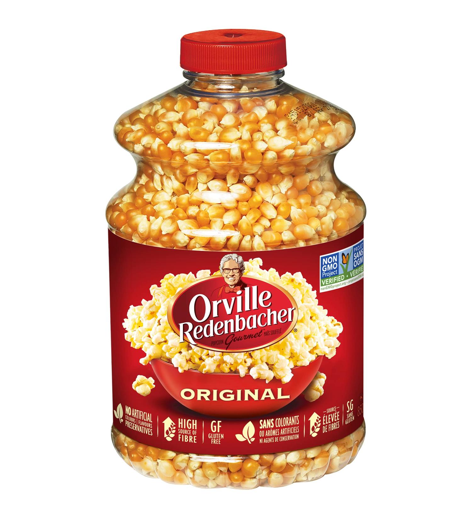Orville Redenbacher Original Popcorn Kernels (12 x 850 gram jars) - Buy Online on GoSupps.com