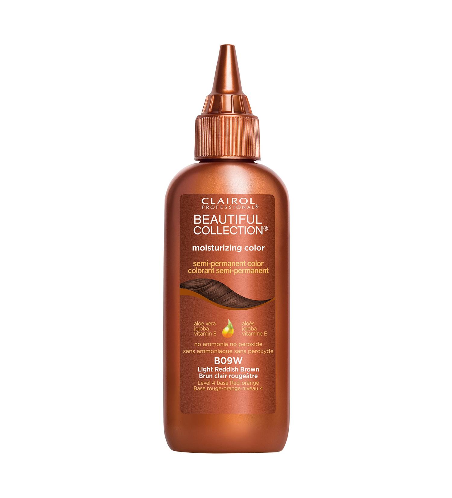 Clairol Professional Beautiful Collection 09W Light Reddish Brown Semi-Permanent Hair Color - Zero Damage Formula - Buy Online on GoSupps.com