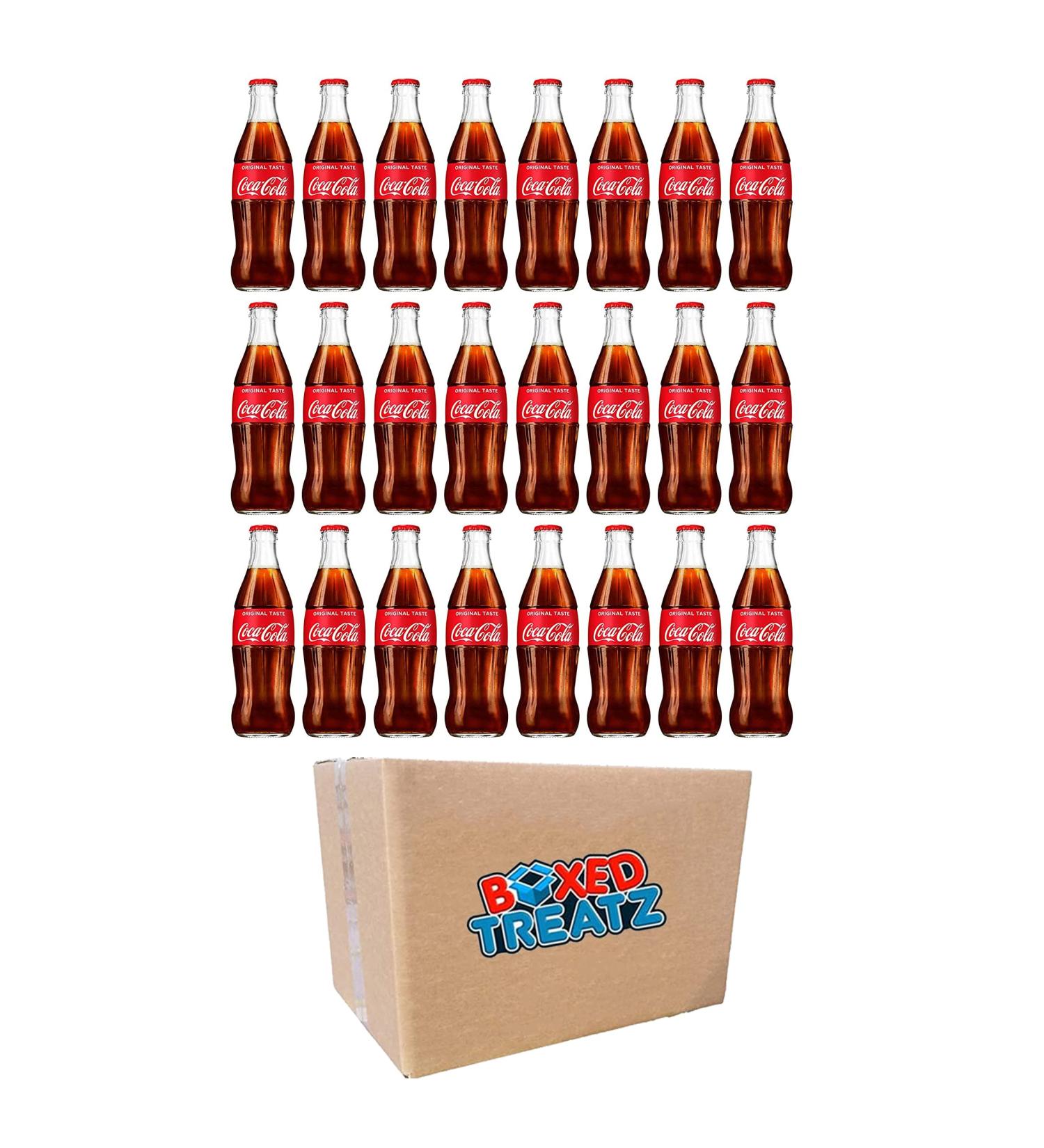 Original Taste Glass Bottles 24x330ml Gluten Free Dairy Free And Nut Free No Added Preservatives Coke Boxed Treatz - Buy Online on GoSupps.com
