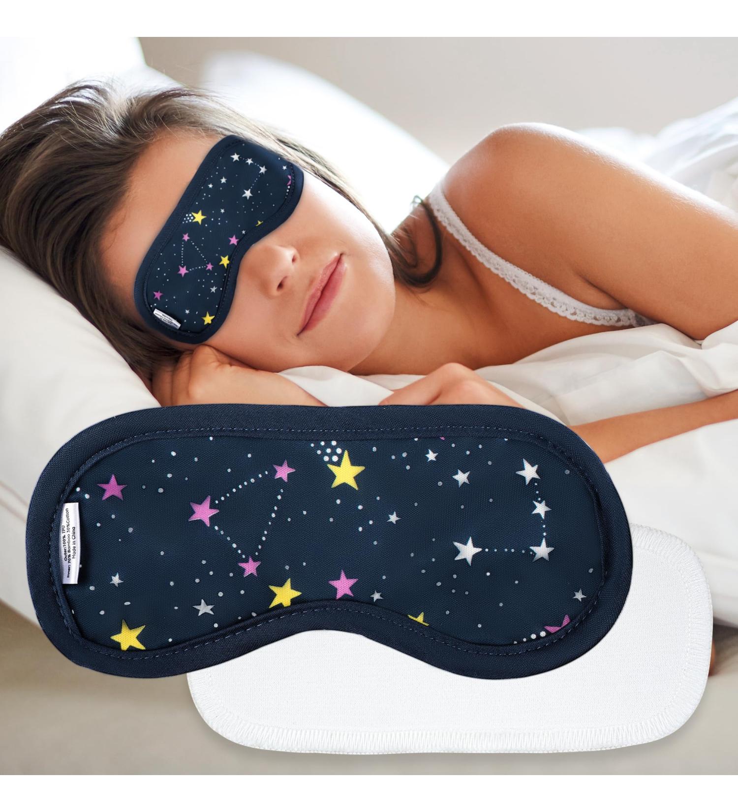 Leekalos Organic Castor Oil Pack for Eyes - Reusable Wrap for Eyelashes Wrinkles & Dark Circles - Washable & Leak-Proof - Buy Online on GoSupps.com